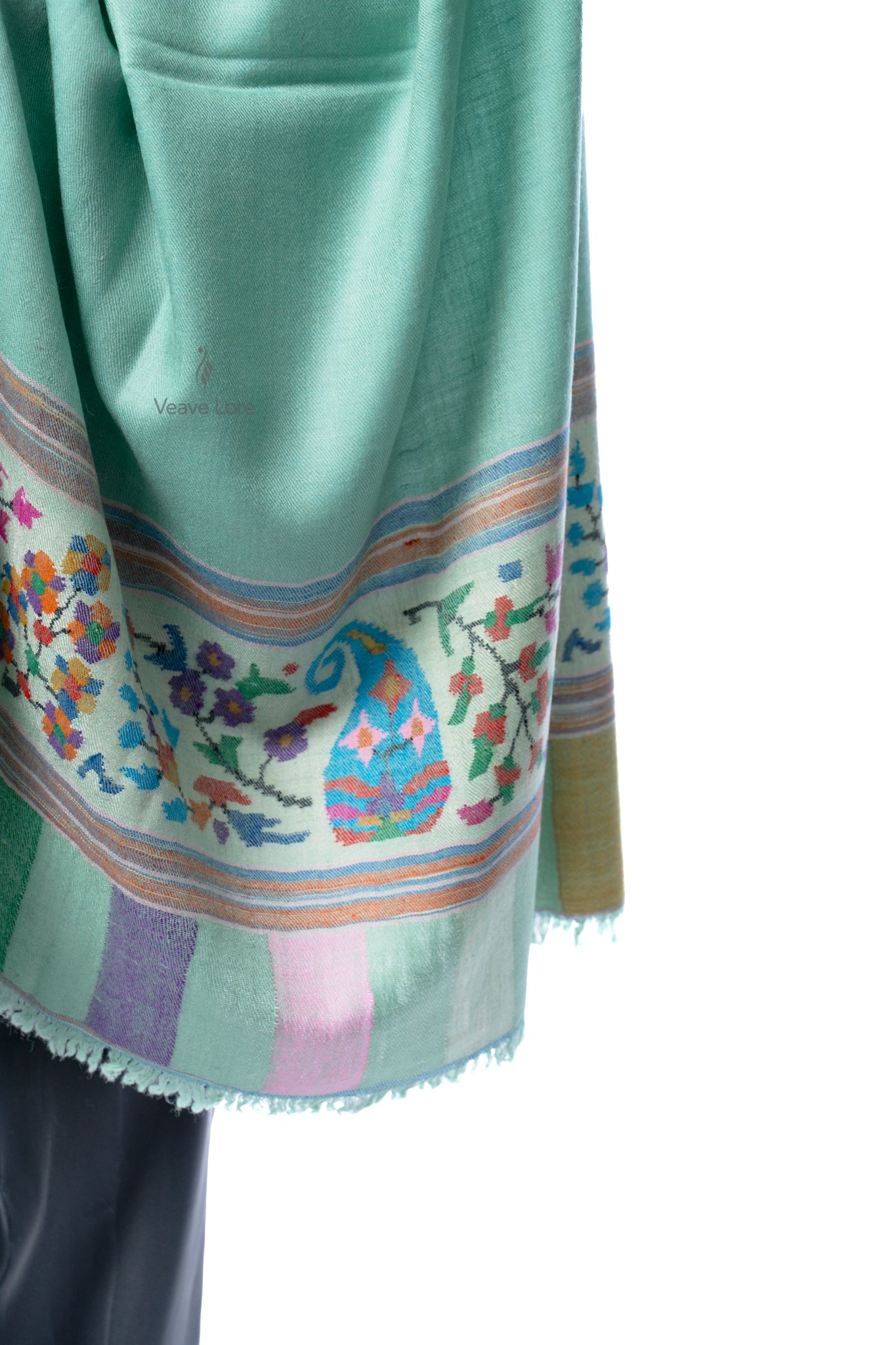 Sabzazaar The Verdant Meadow Pashmina Shawl