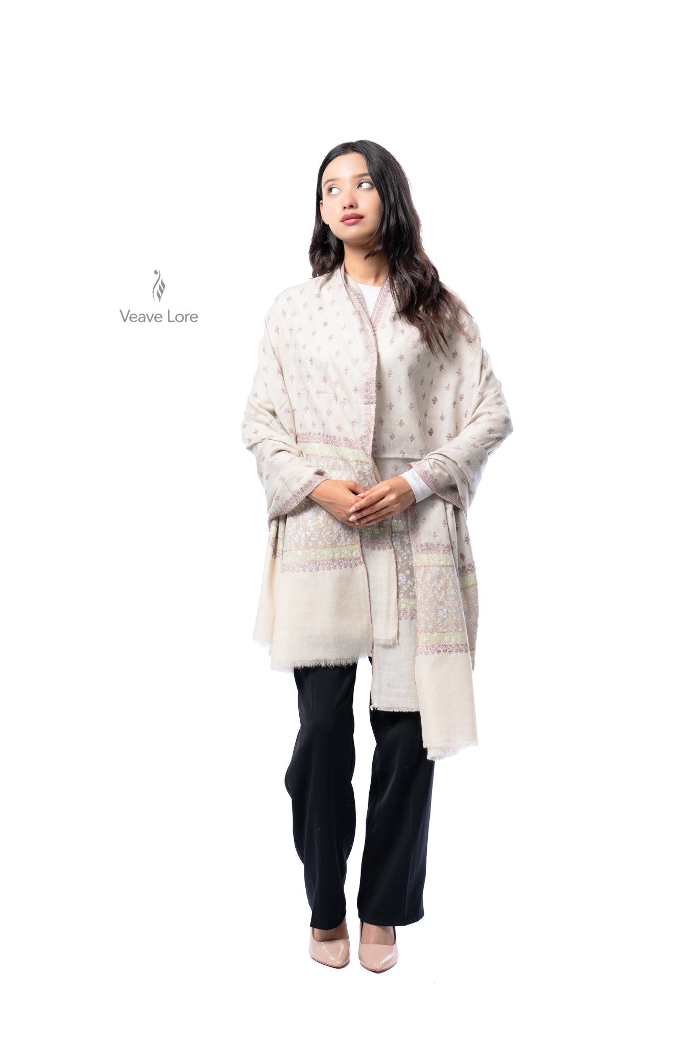 Banafsha & Dune Pashmina Shawl