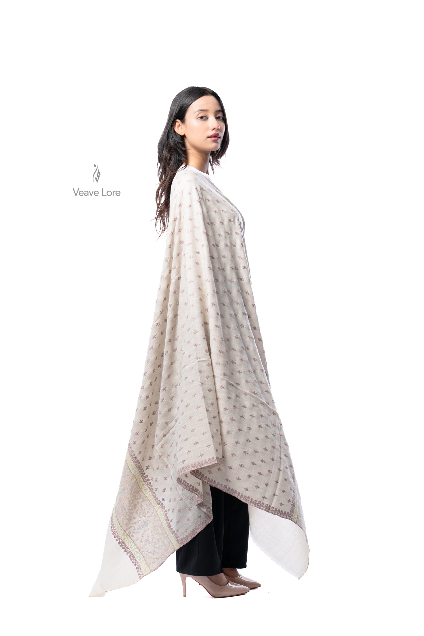 Banafsha & Dune Pashmina Shawl