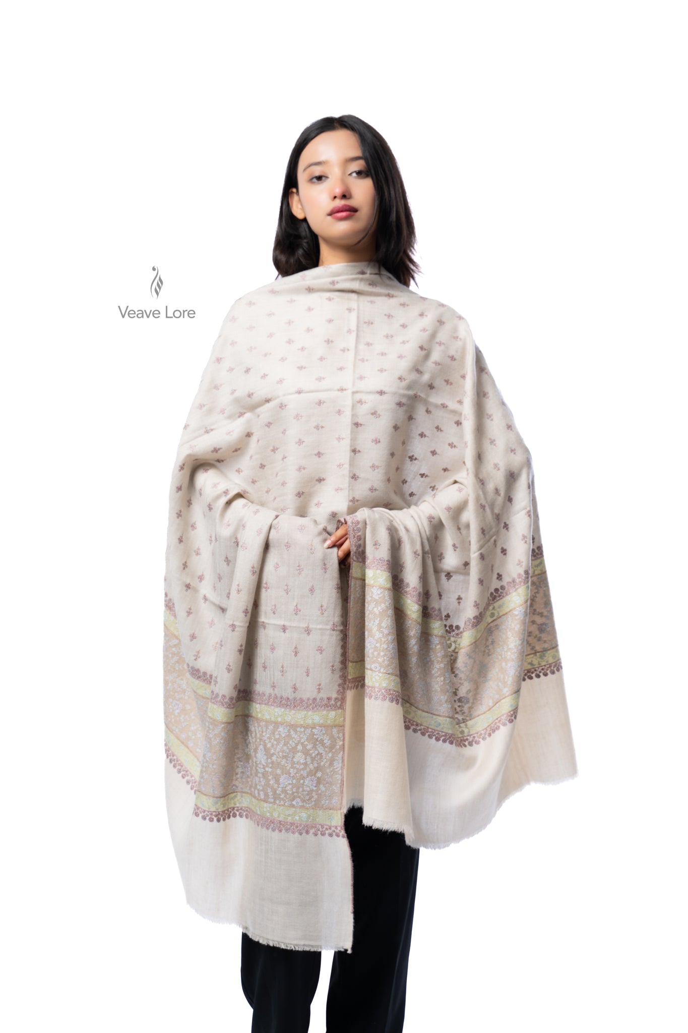 Banafsha & Dune Pashmina Shawl