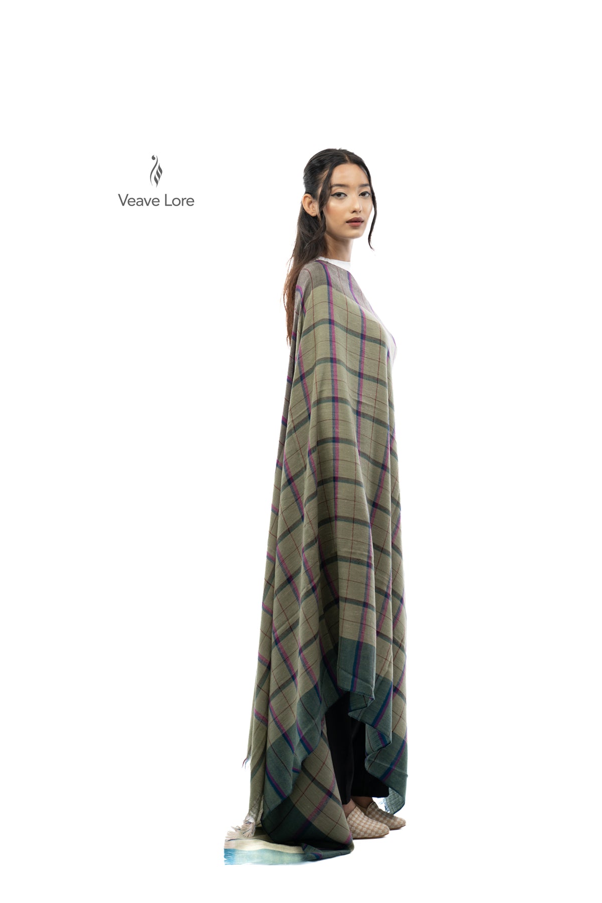 Sage Chartreuse Pashmina Shawl