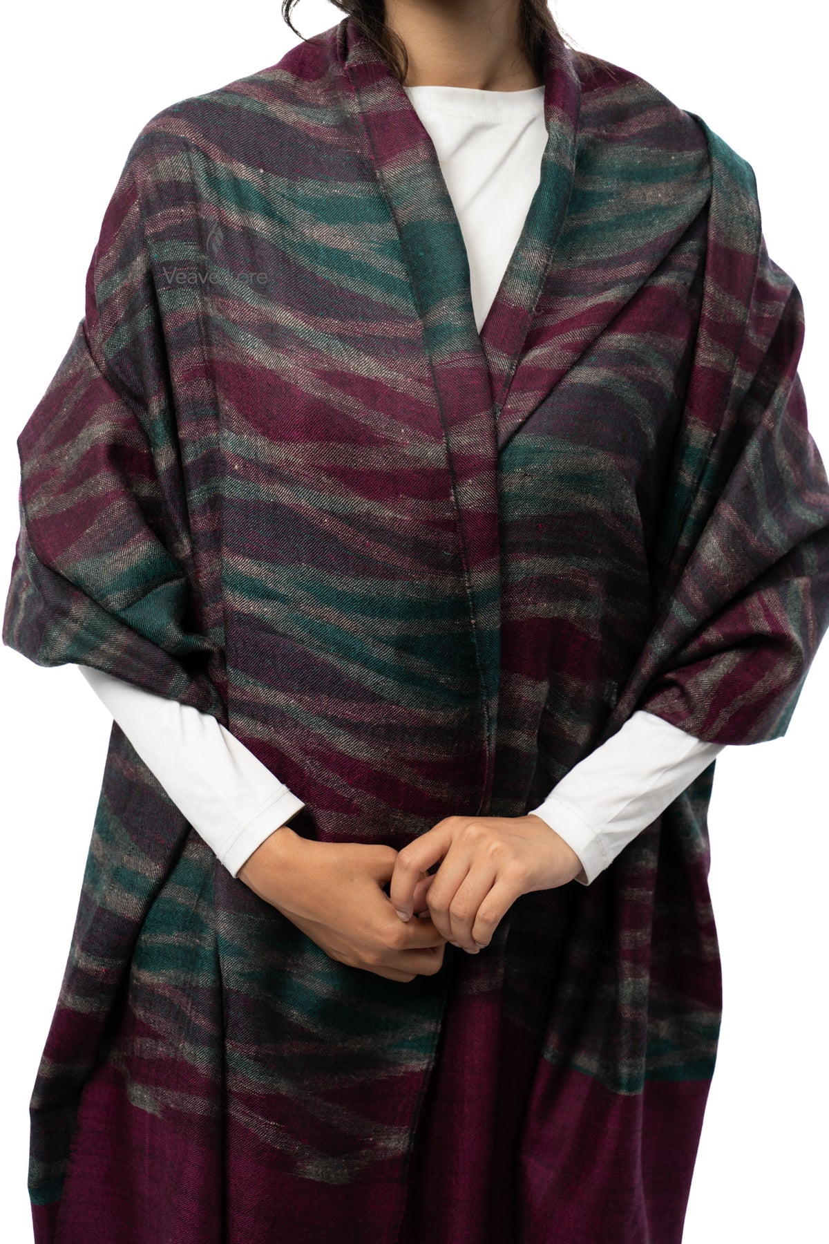 Merlot Cascade Pashmina Shawl