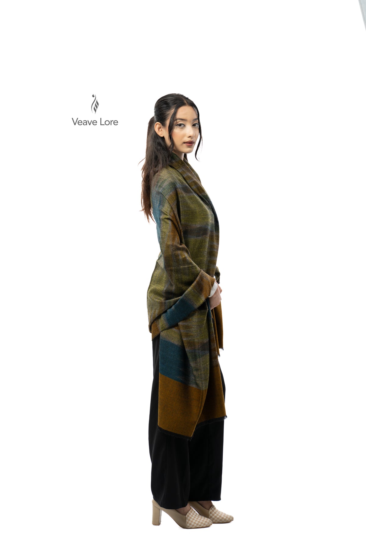 Loden Strata Pashmina Shawl