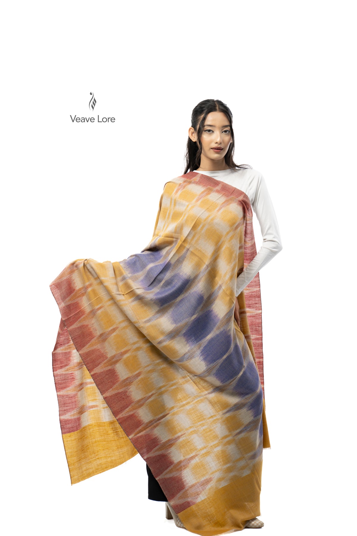 Mustard Monsoon Pashmina Shawl