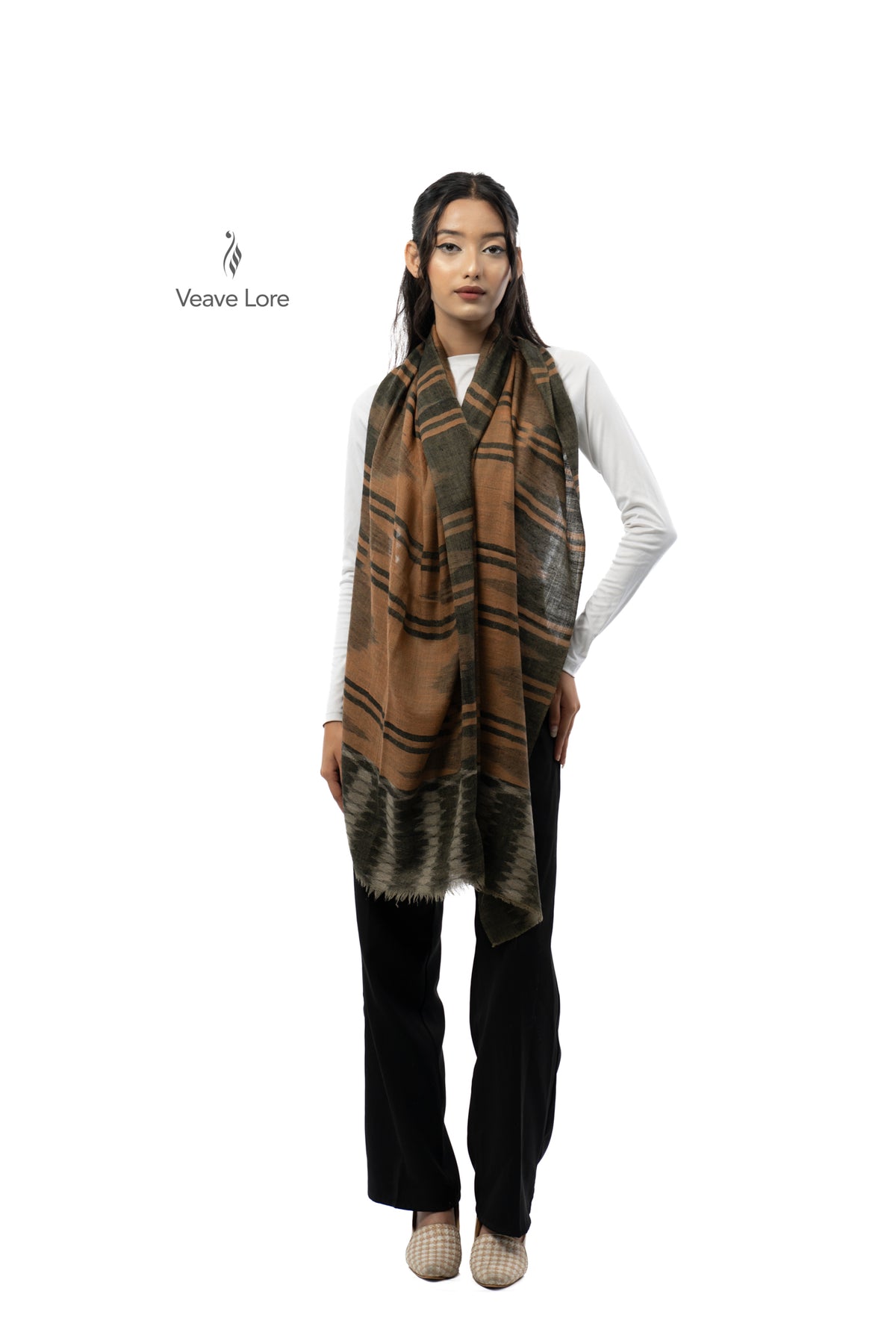 Bracken Trail Pashmina Stole