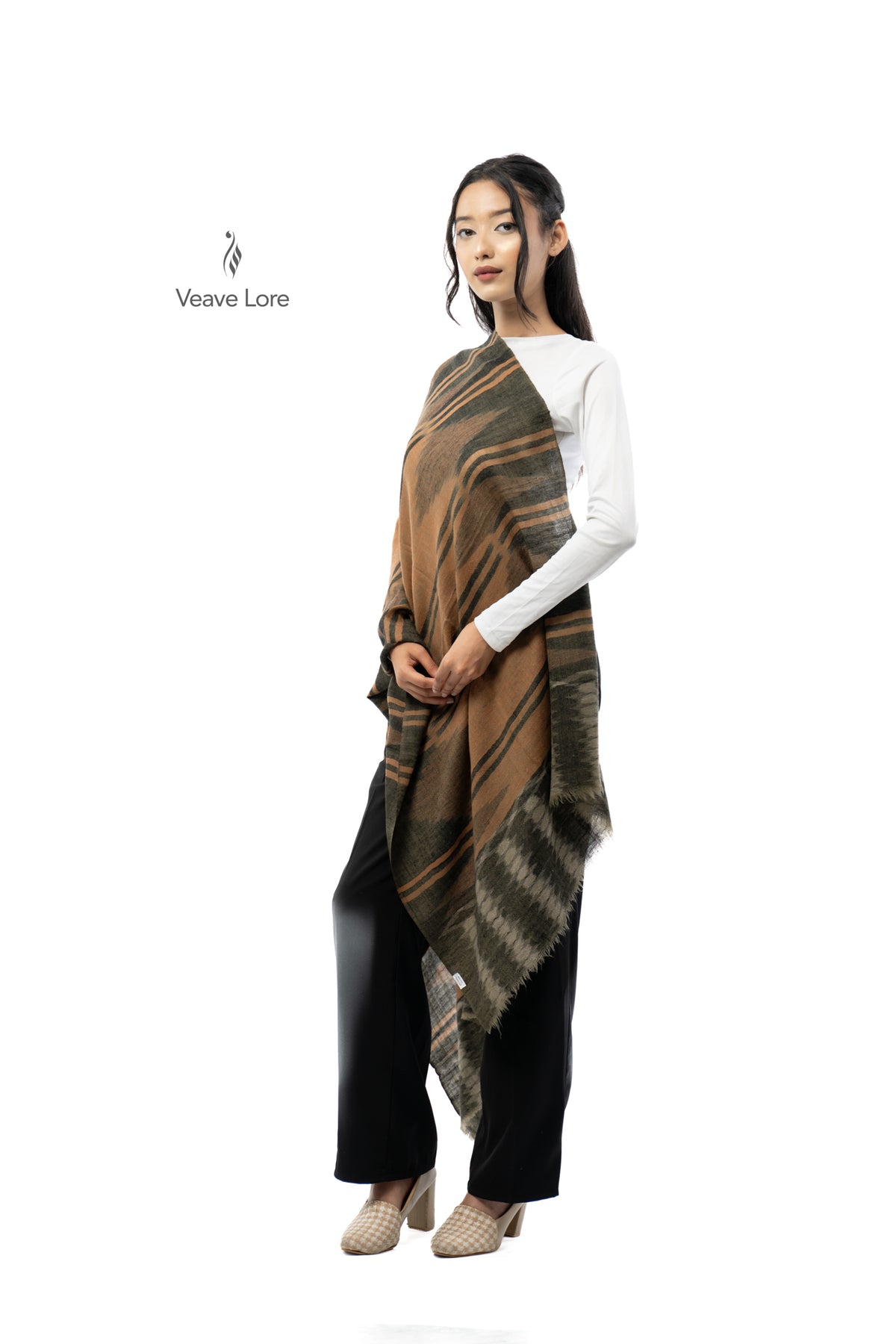 Bracken Trail Pashmina Stole
