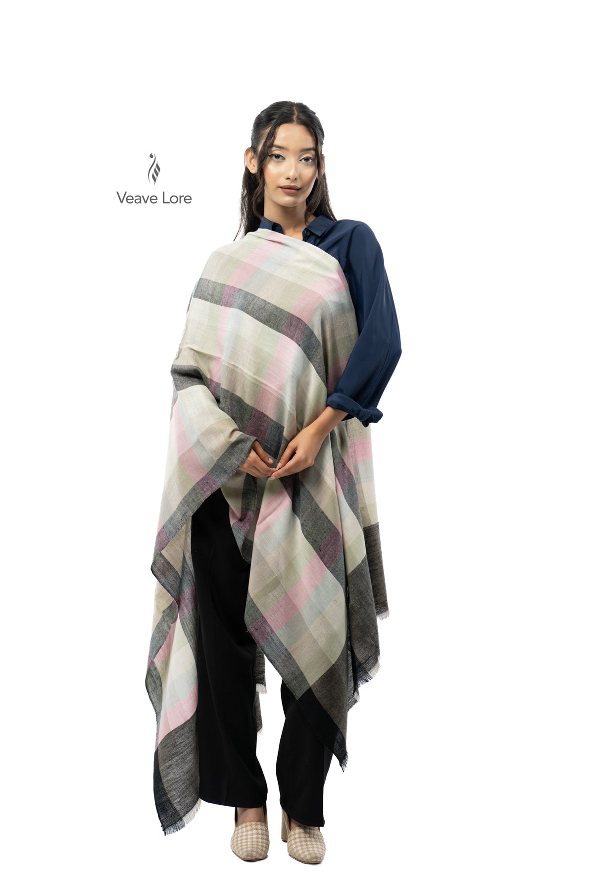 Petal Casement Pashmina Stole