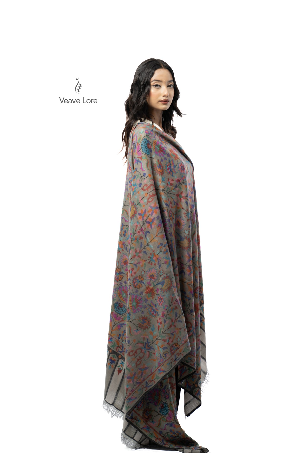 The Misted Garden Pashmina Shawl