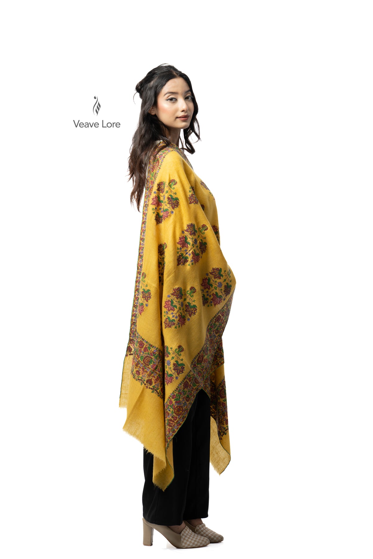 Amber Chinar Pashmina Stole