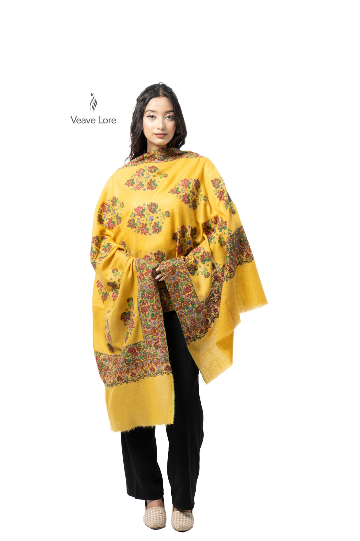 Amber Chinar Pashmina Stole