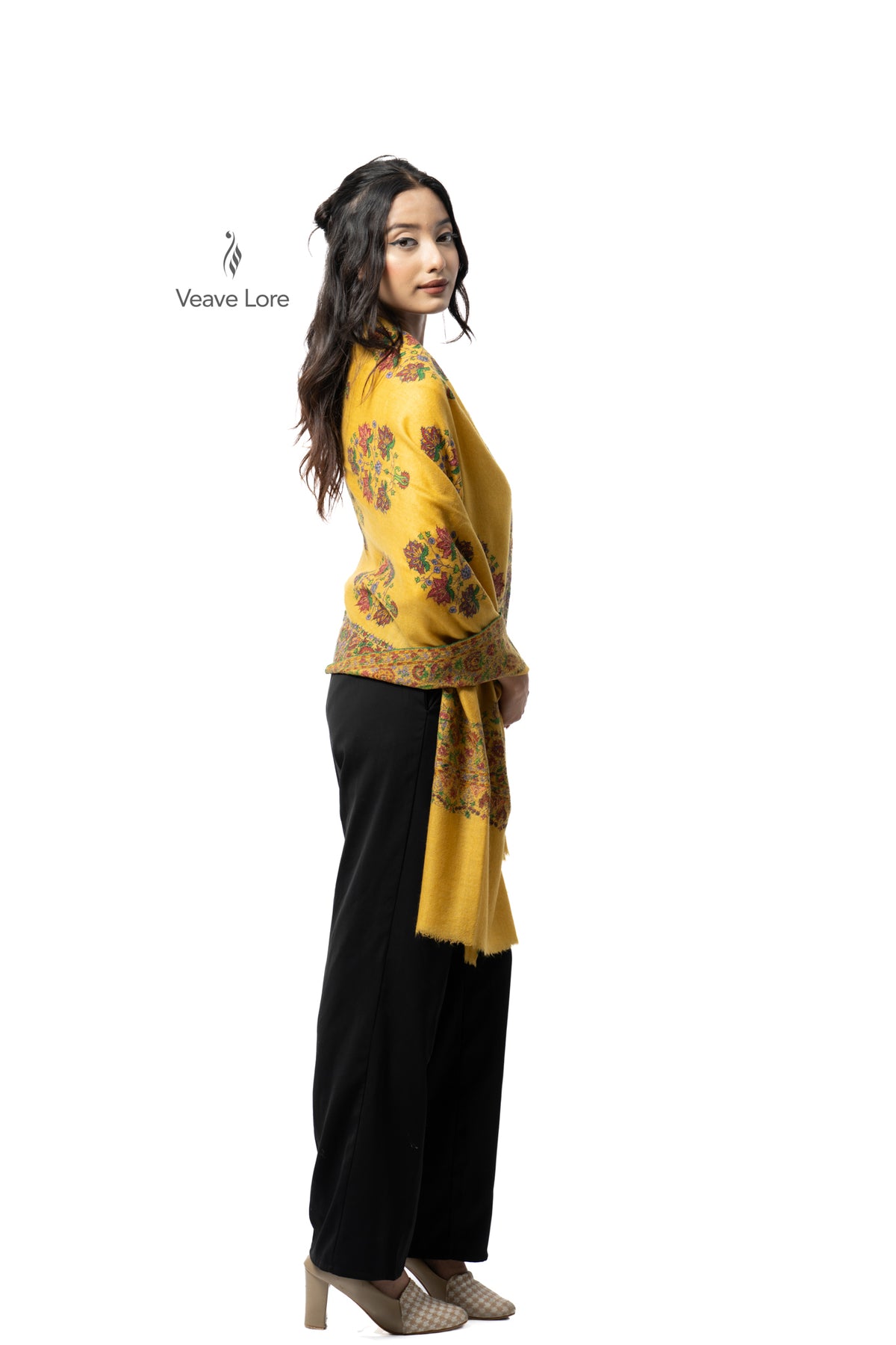 Amber Chinar Pashmina Stole
