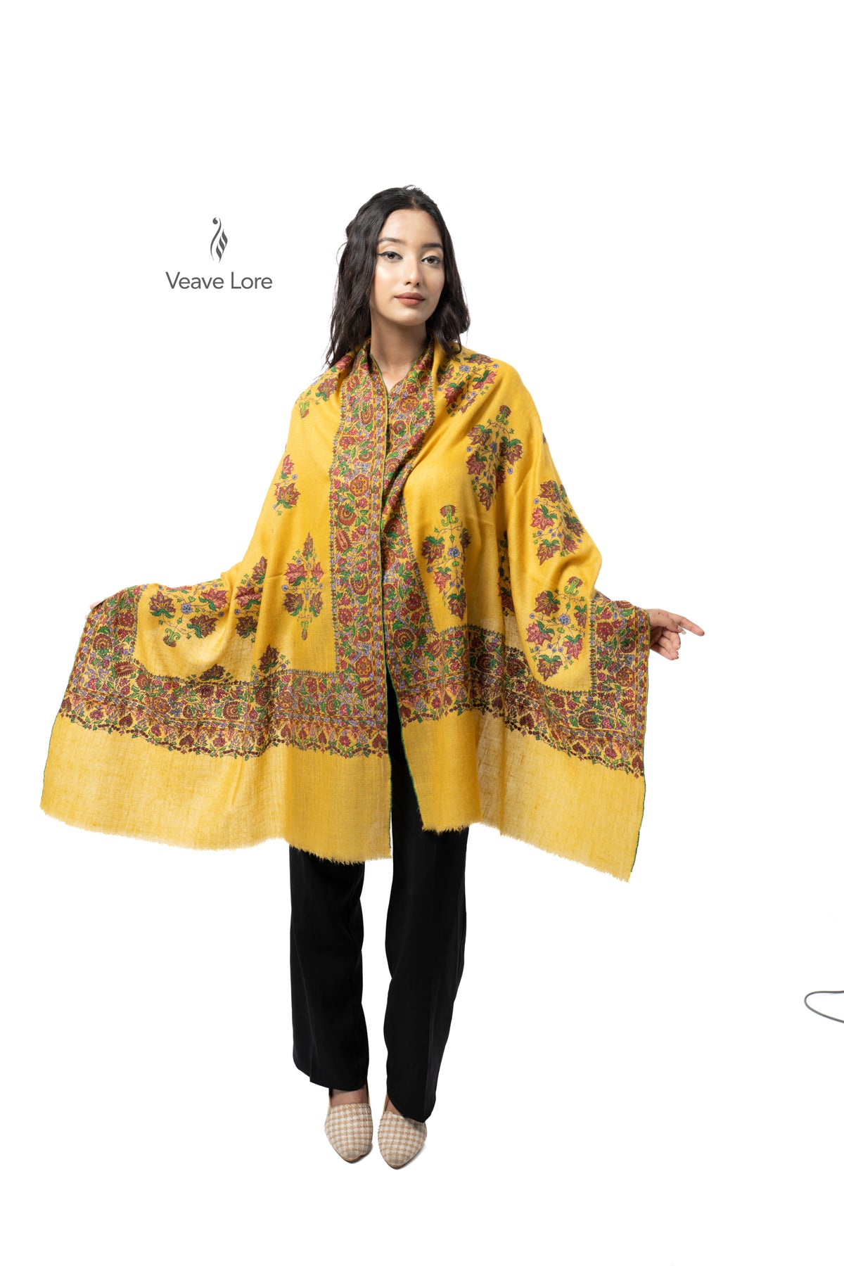 Amber Chinar Pashmina Stole