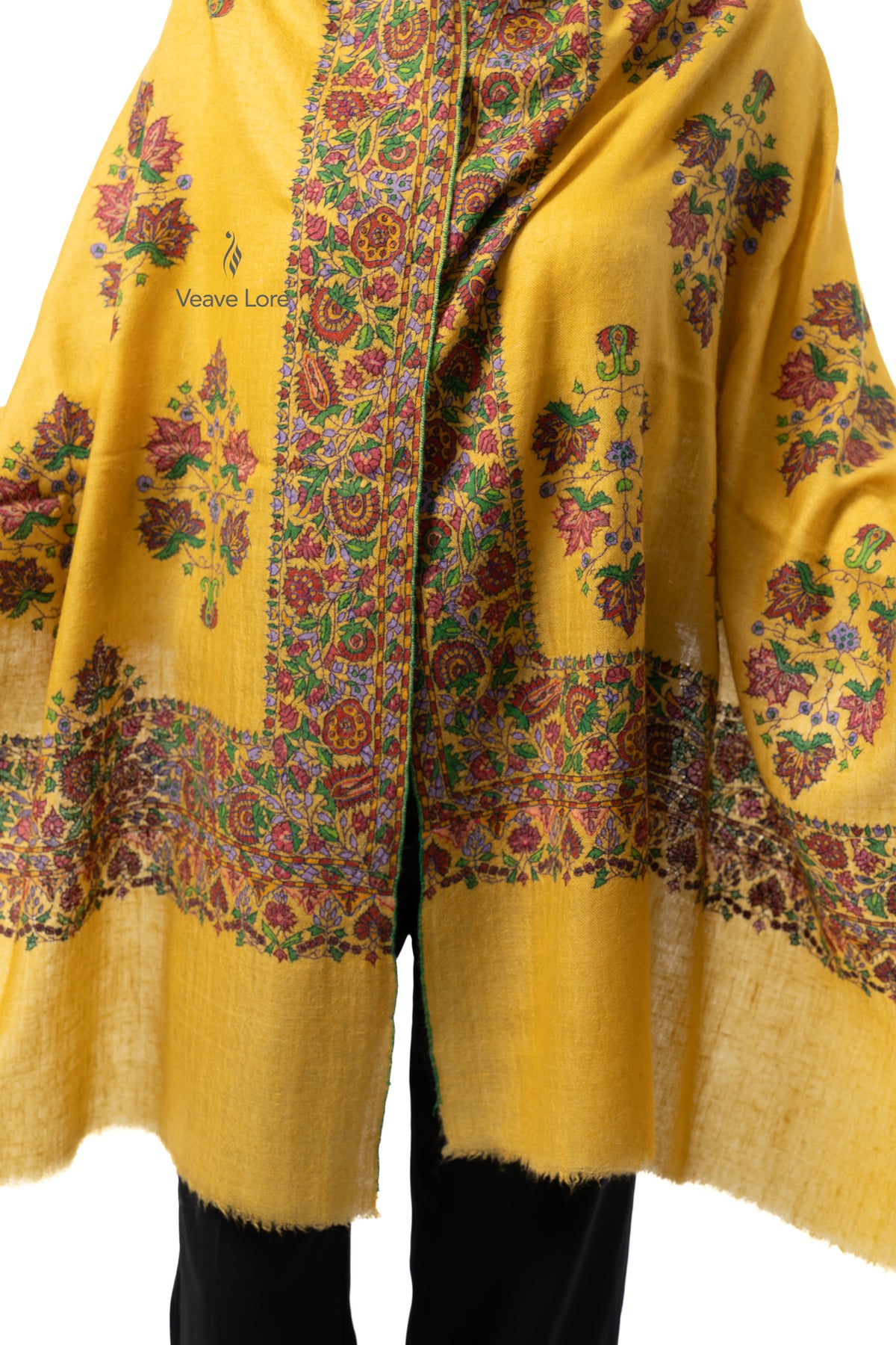 Amber Chinar Pashmina Stole