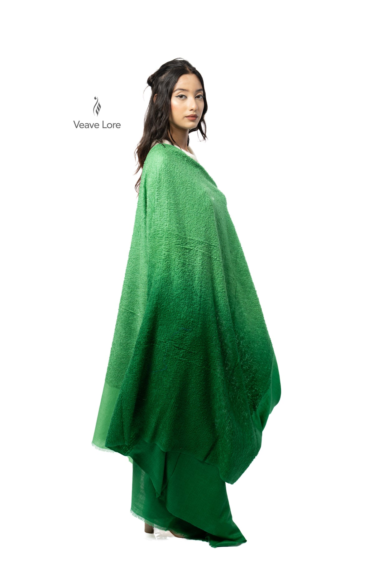 Clover Emerald Pashmina Towel