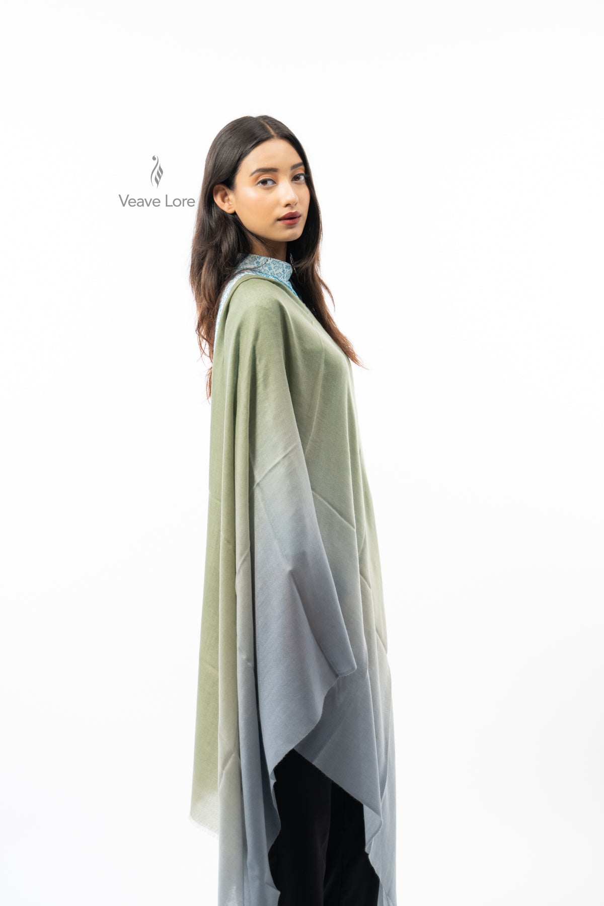Sagemist Driftfade Pashmina Stole