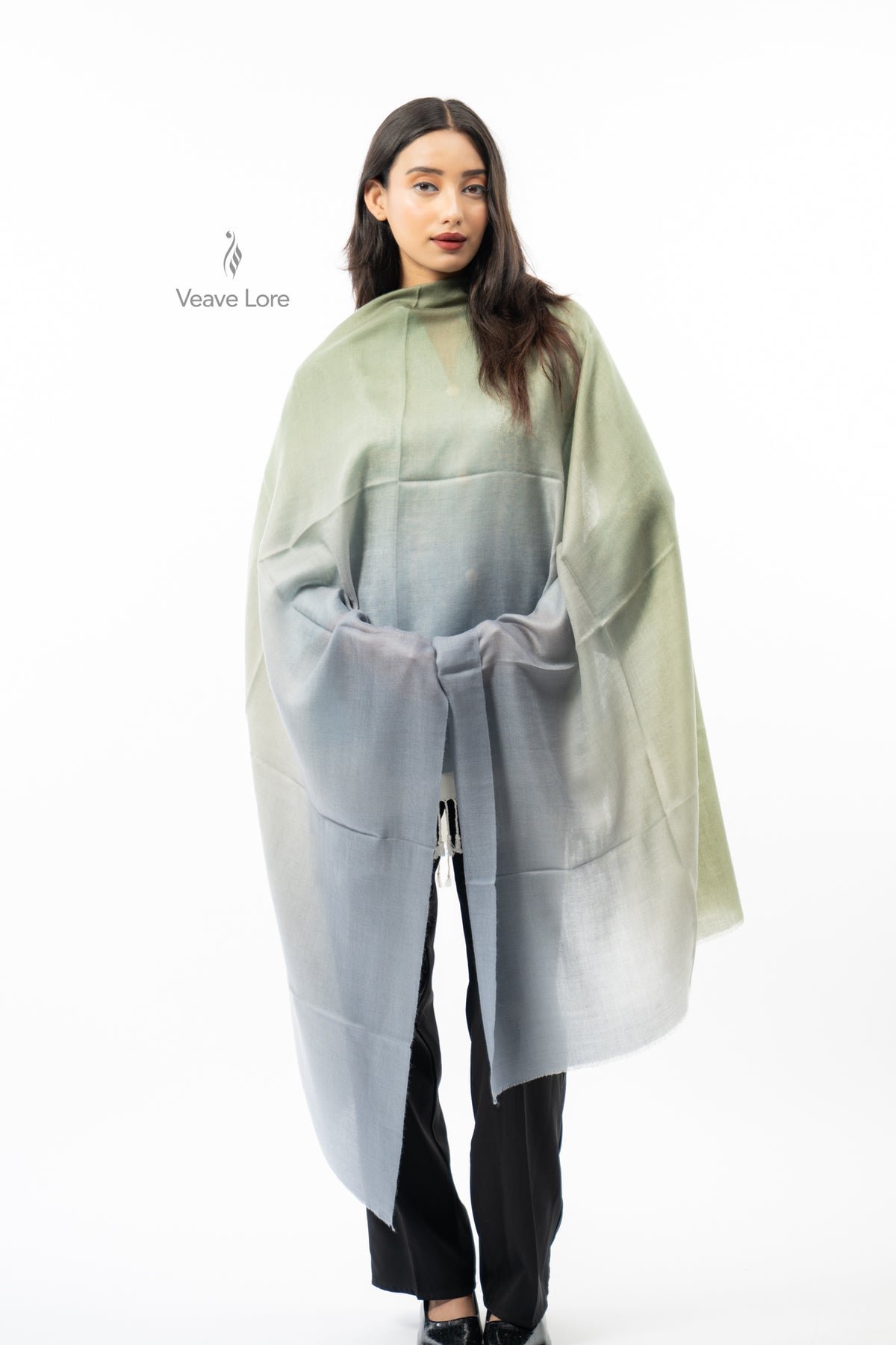 Sagemist Driftfade Pashmina Stole