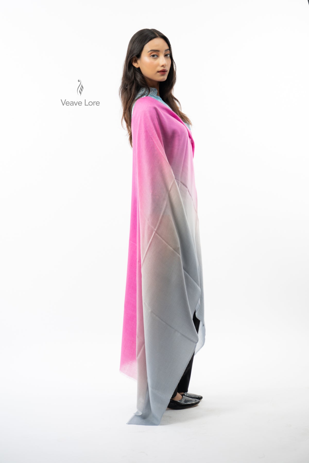 Roseblush Cloudfade Pashmina Stole