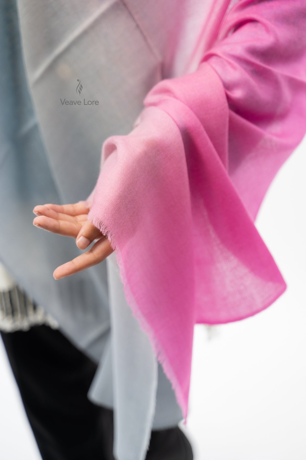 Roseblush Cloudfade Pashmina Stole