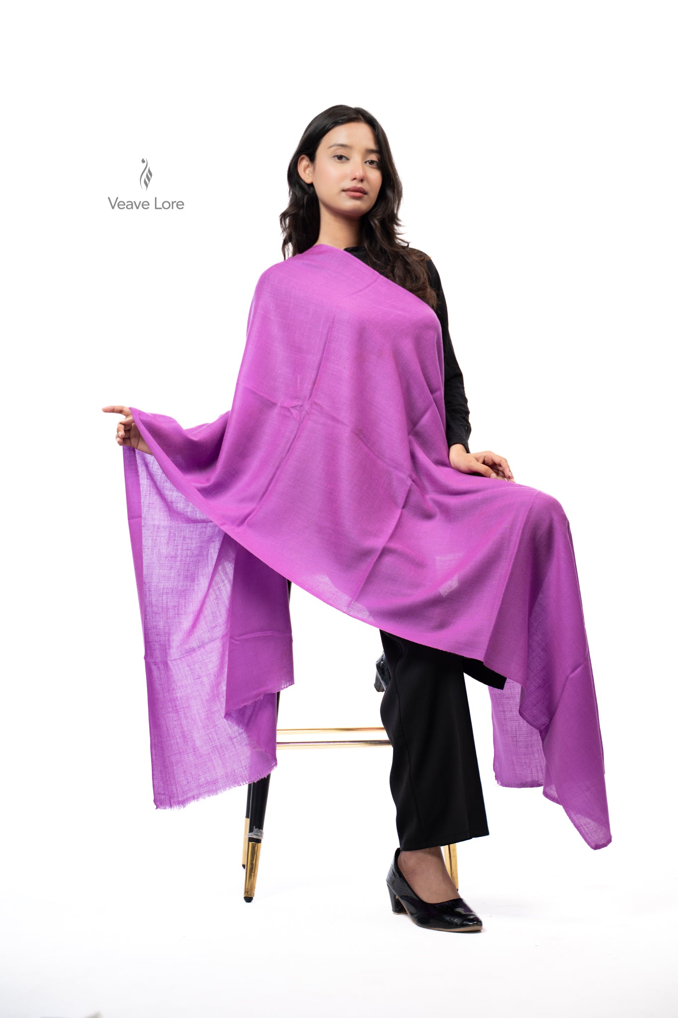 Gulzar Spectrum Fine Wool Stole