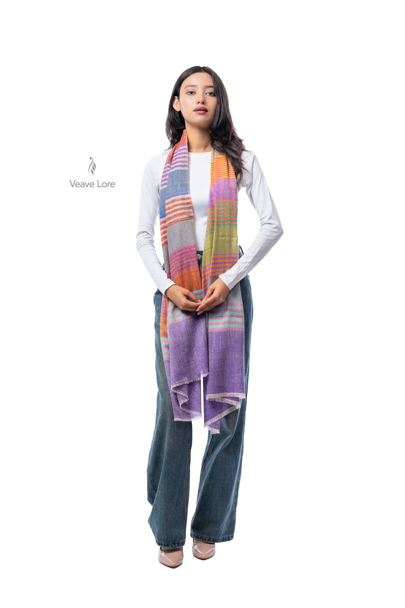 Carnival Weave Pashmina Stole