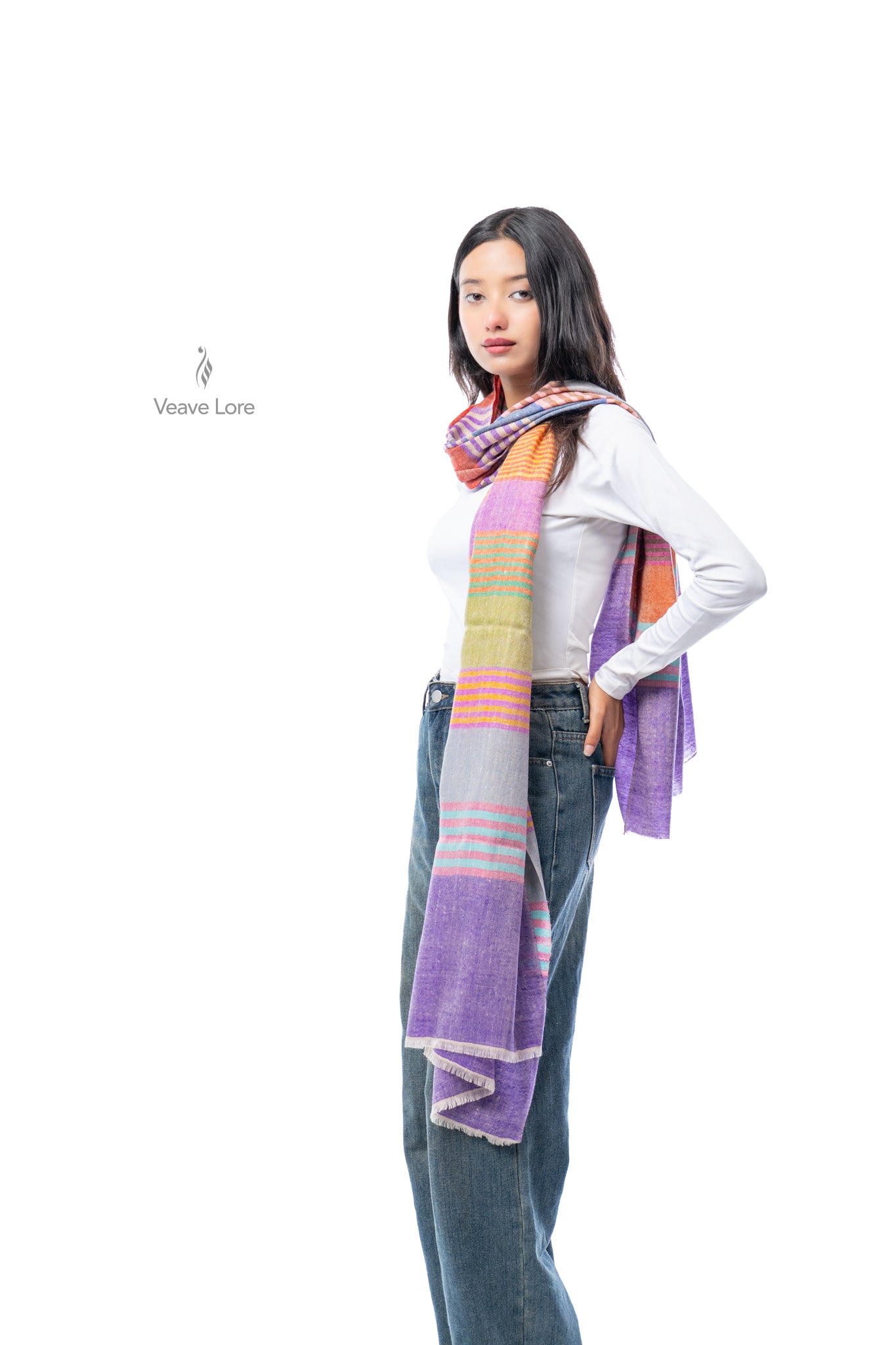 Carnival Weave Pashmina Stole