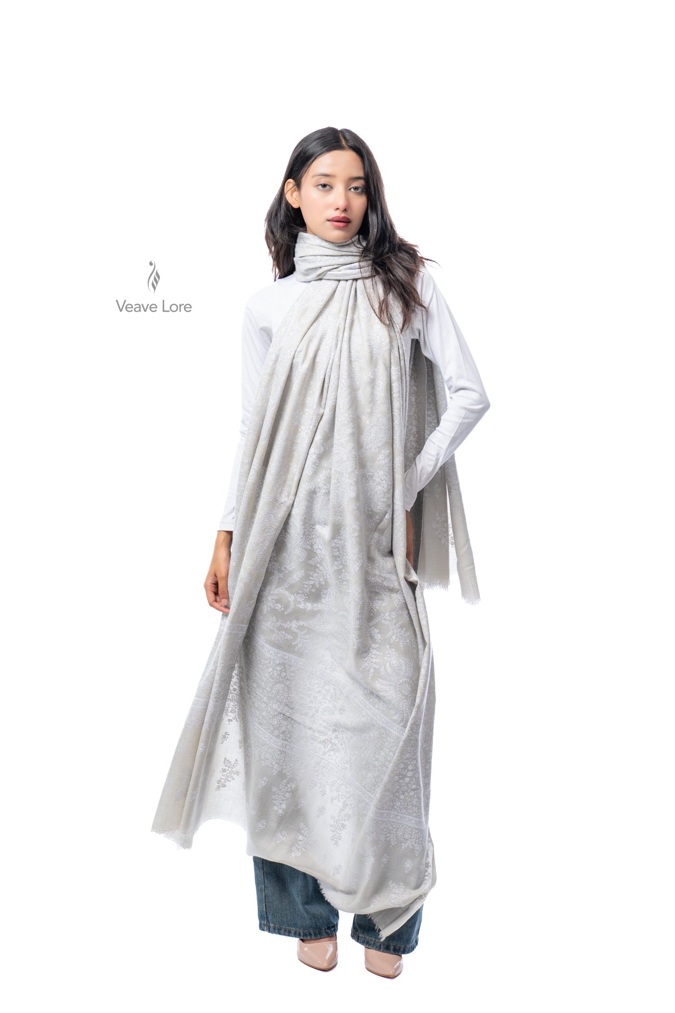Simin Veil Oversized Pashmina Shawl