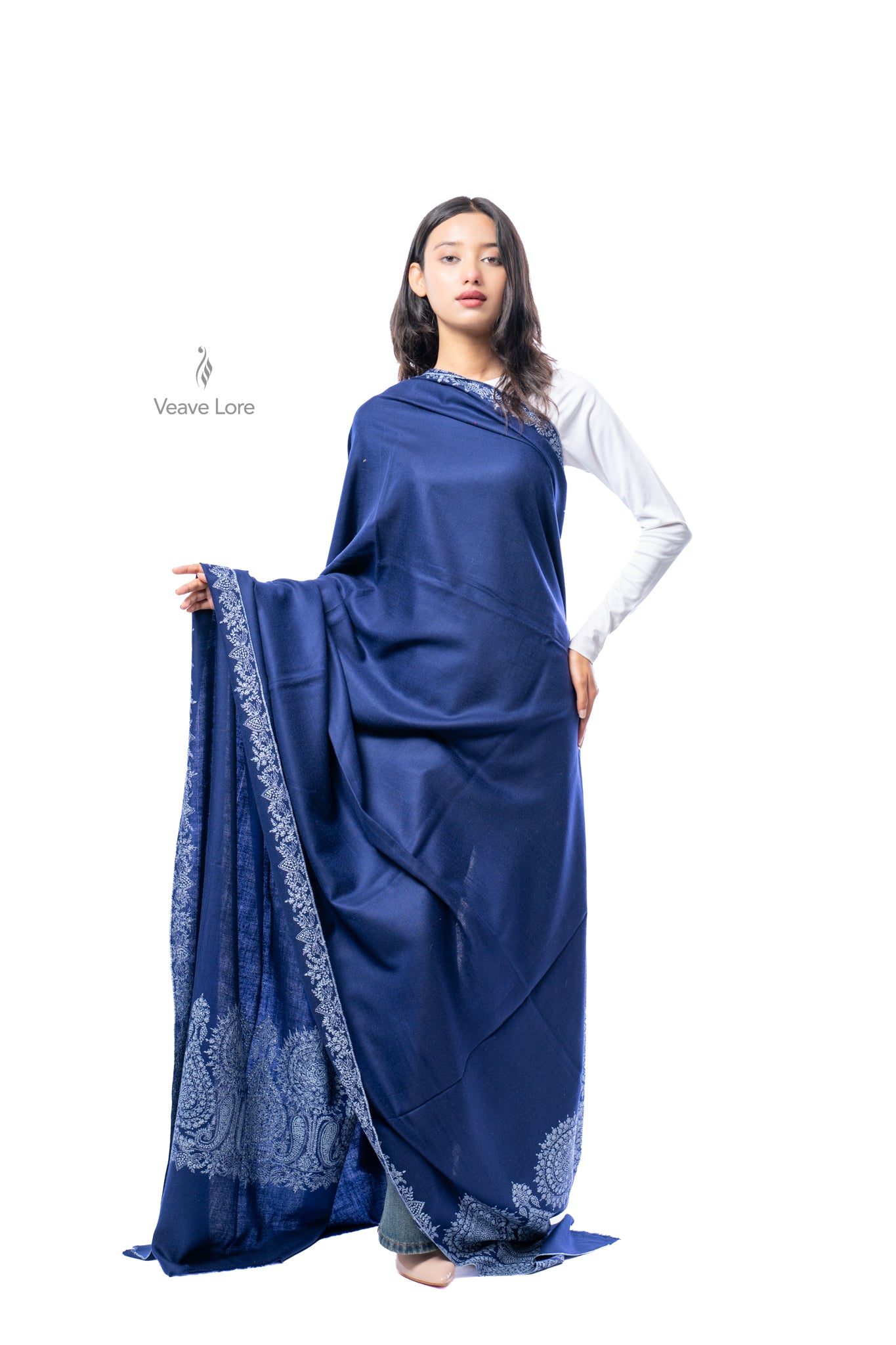 Darya Halo Oversized Pashmina Shawl