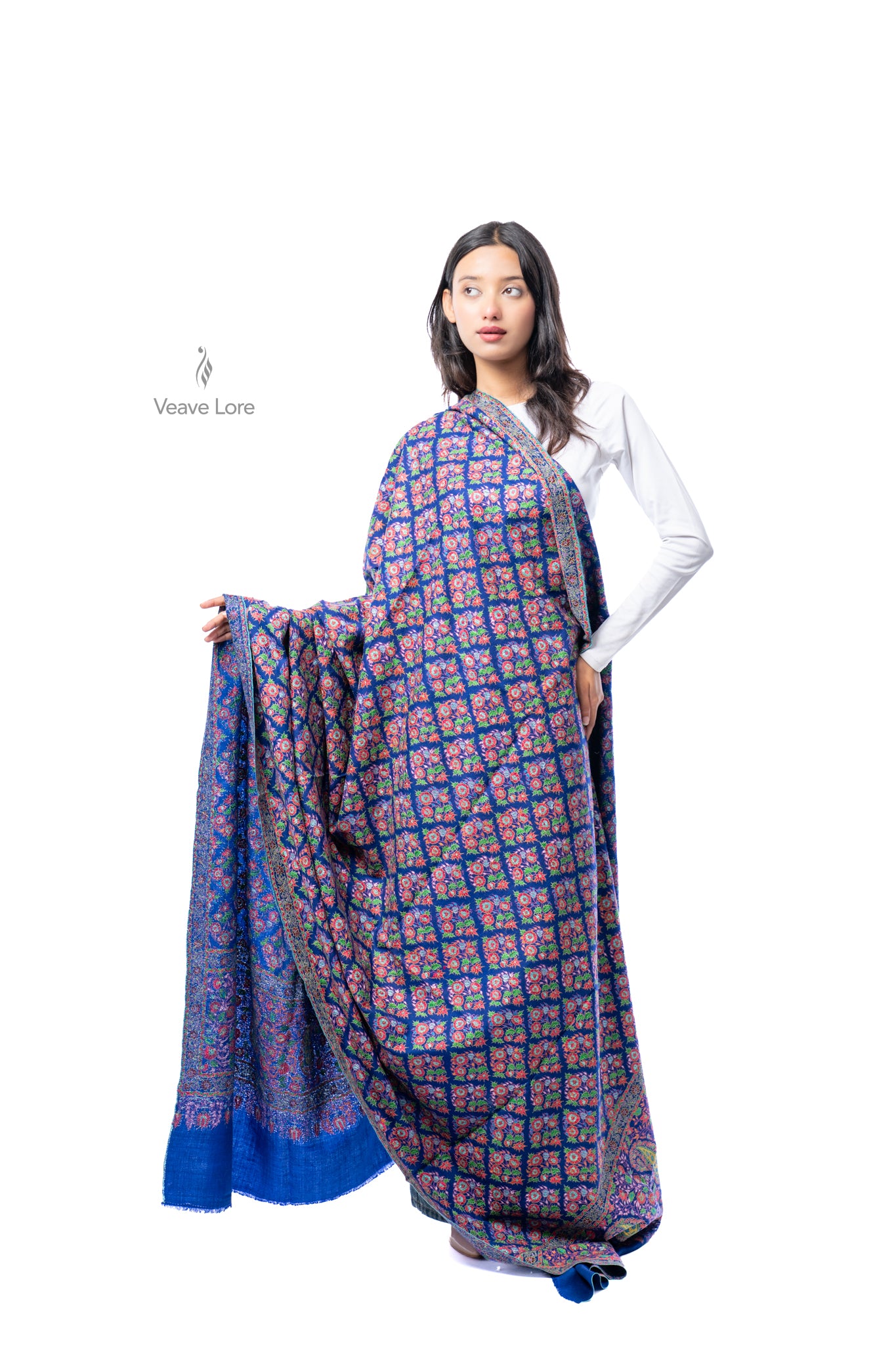 Bahar Orchard Pashmina Shawl