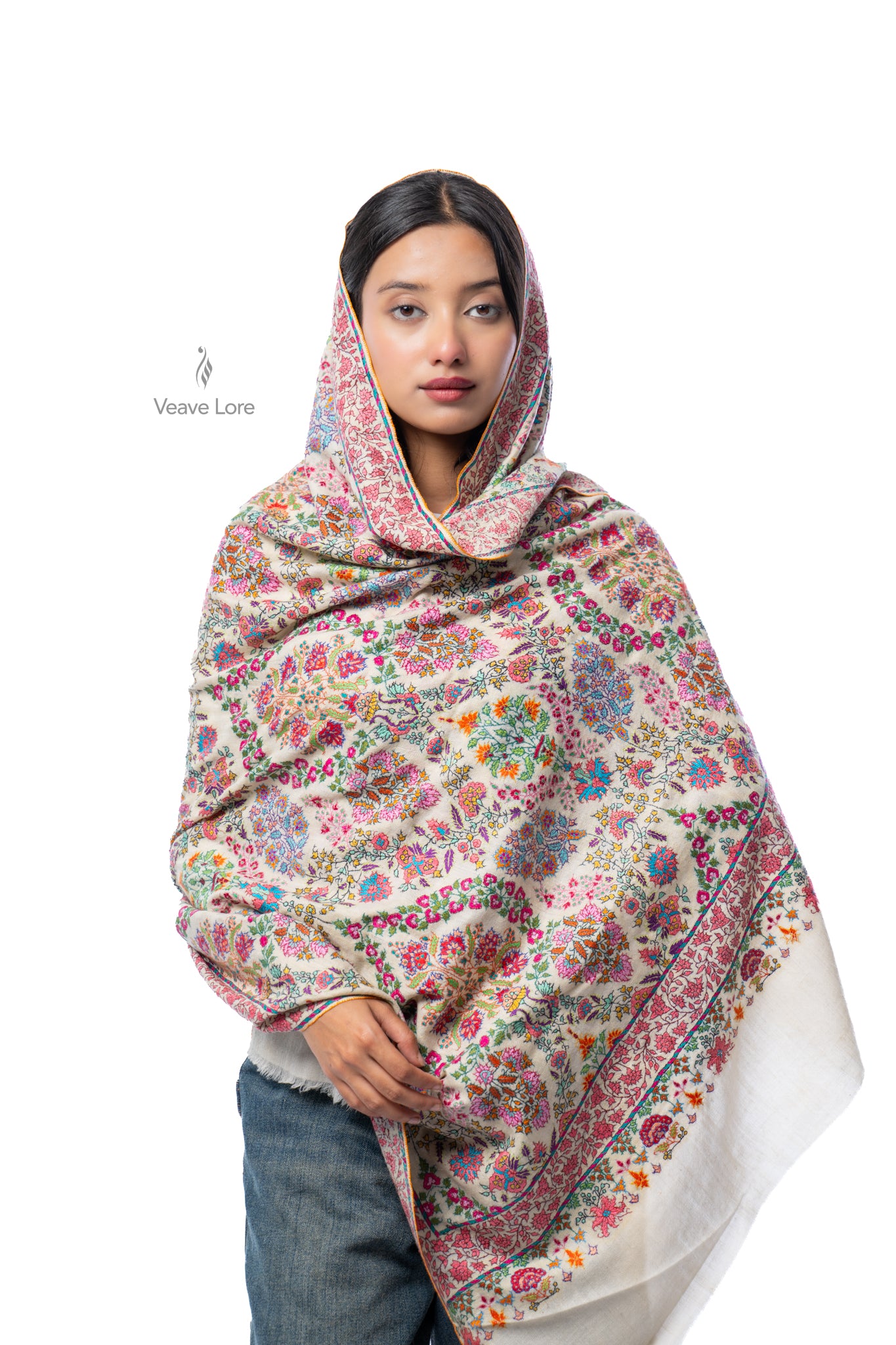 Chaman Canvas Pashmina Shawl