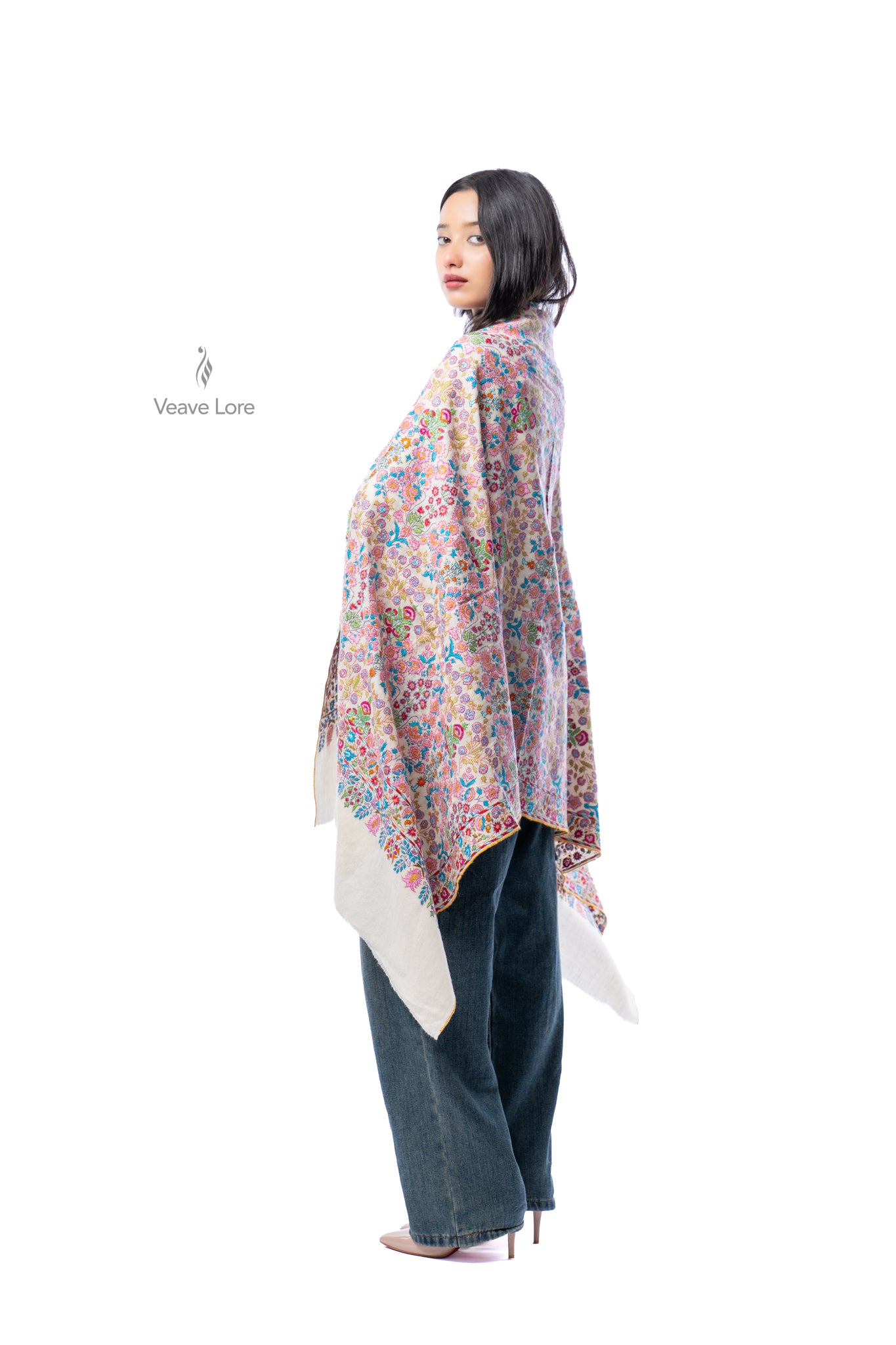 Gulshan Breeze Pashmina Shawl