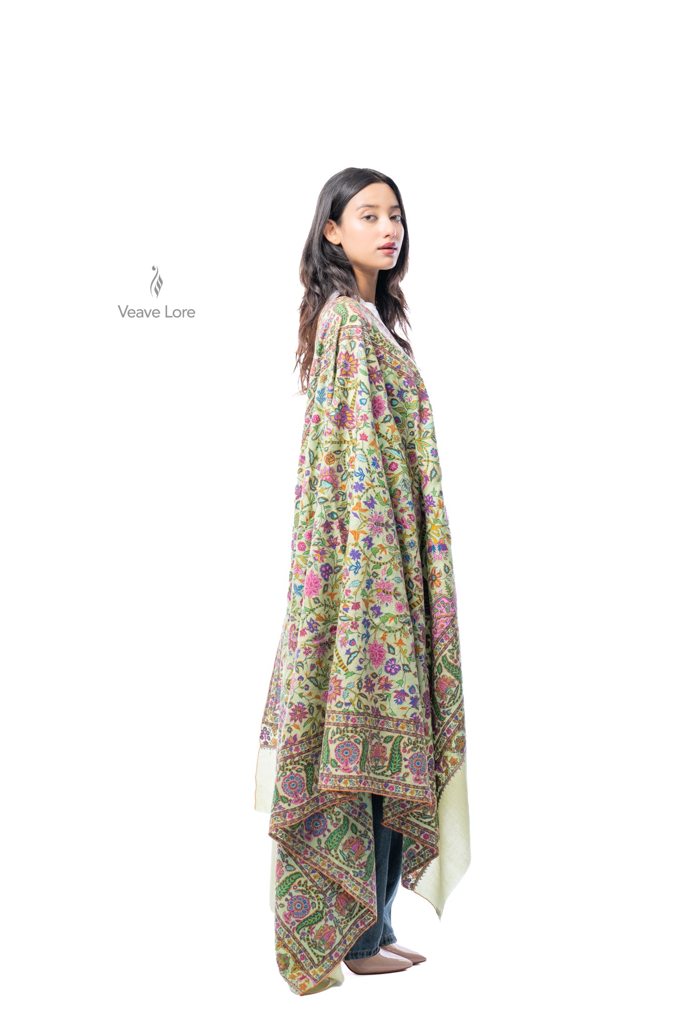 Pista Vale Pashmina Shawl