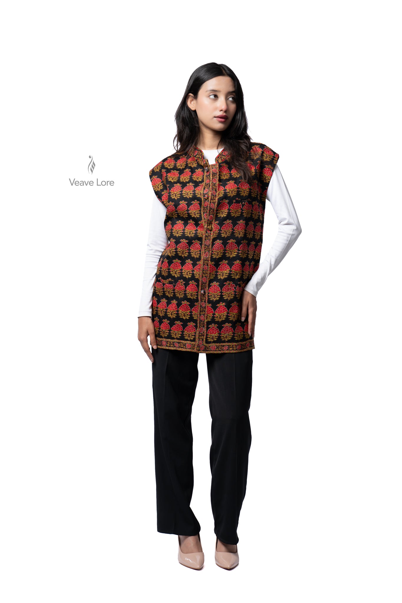 Obsidian Ember Waistcoat