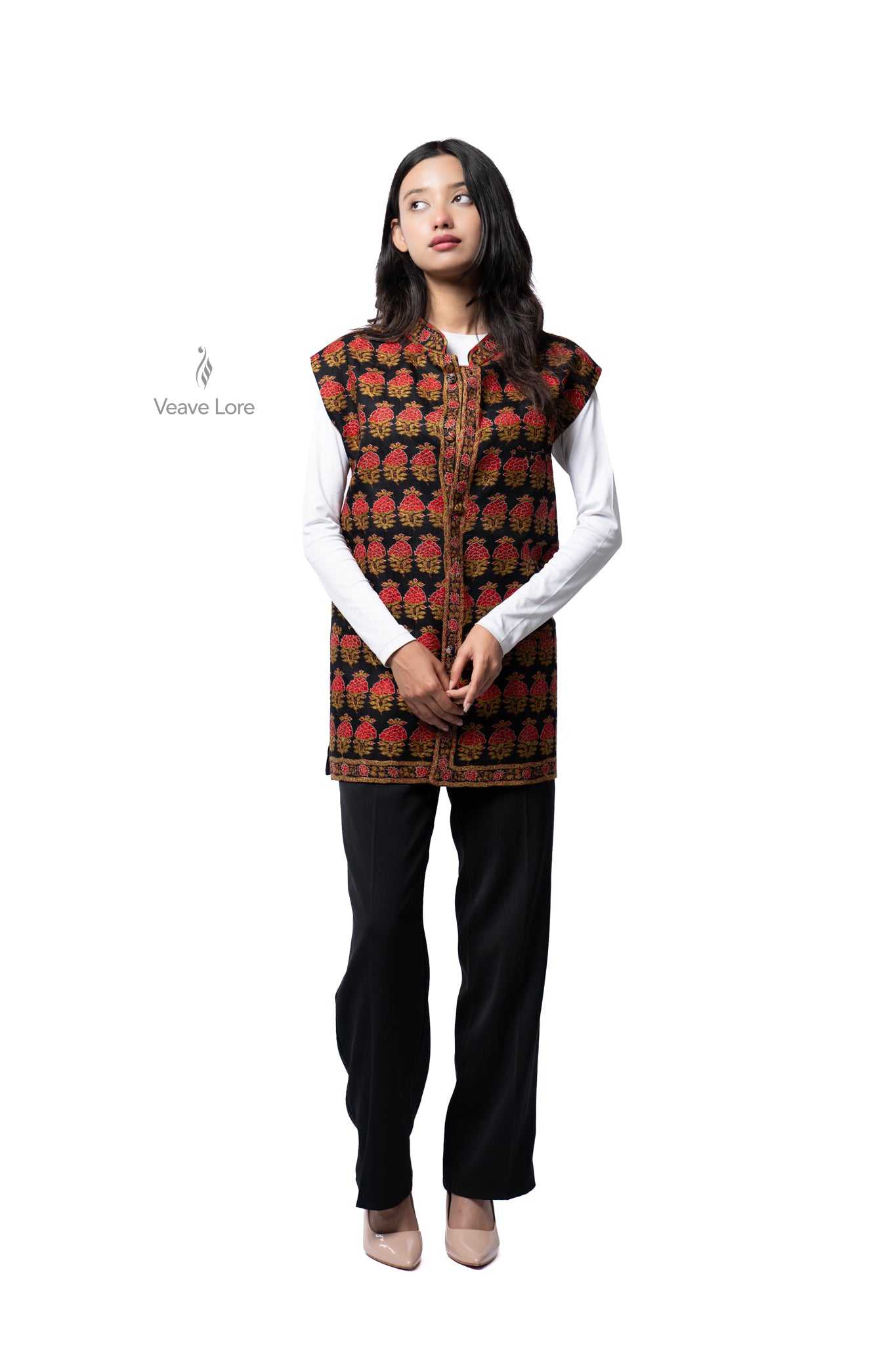 Obsidian Ember Waistcoat