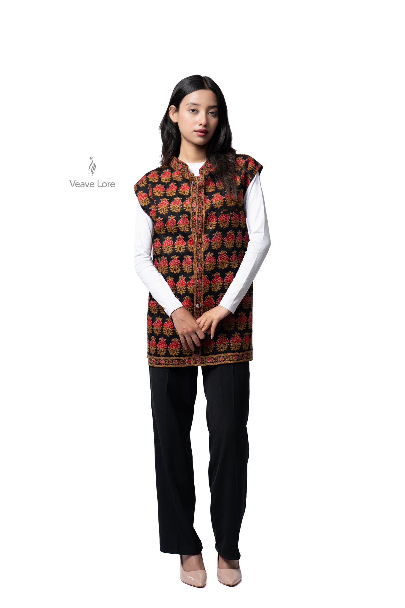 Obsidian Ember Waistcoat