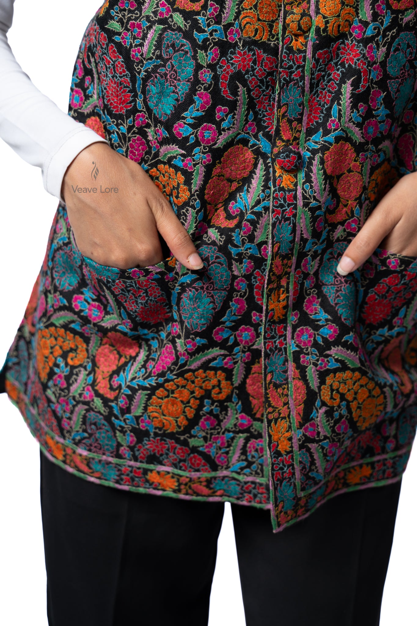 Onyx Carnival Waistcoat