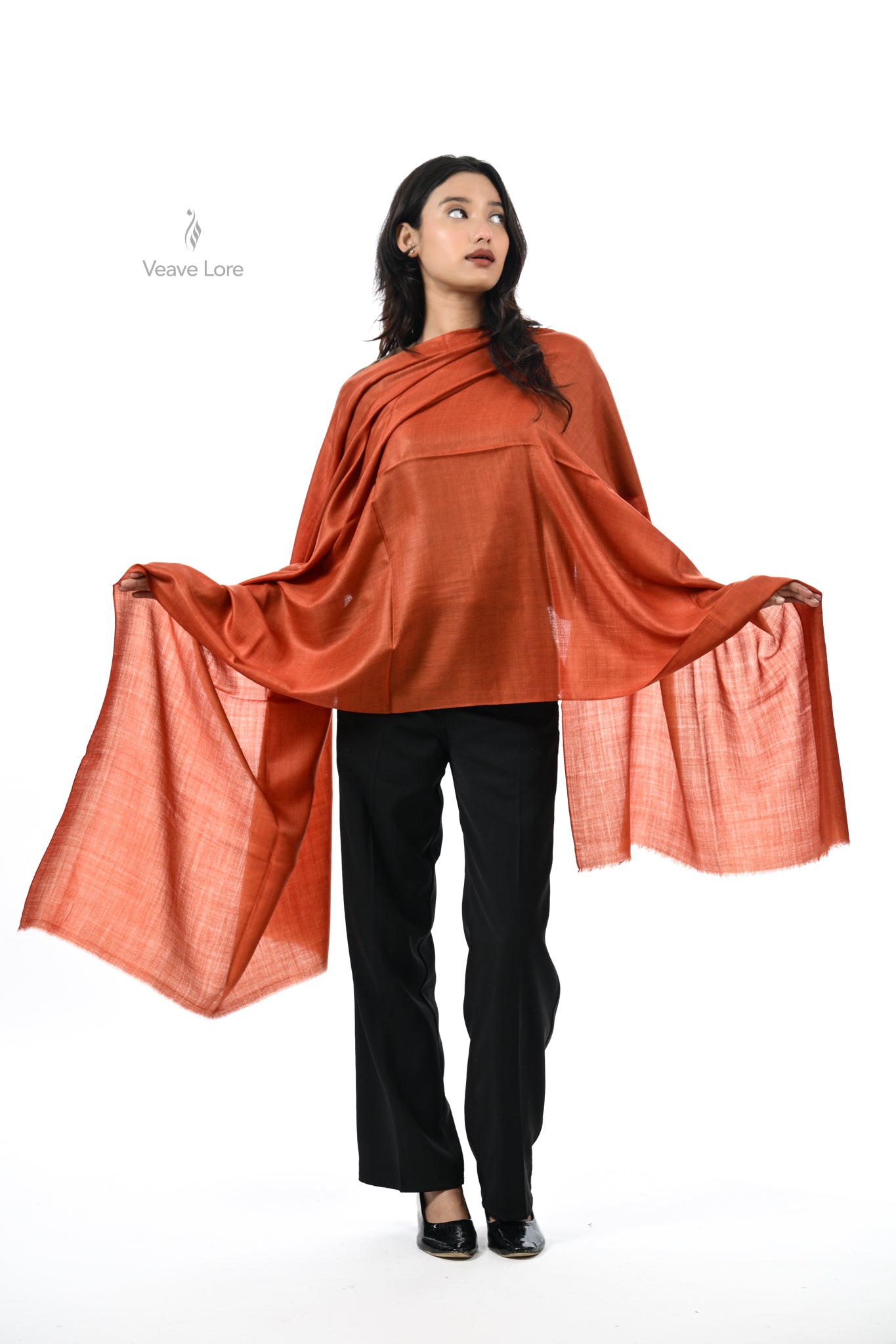 Rang-e-Sukoon Fine Wool Stole