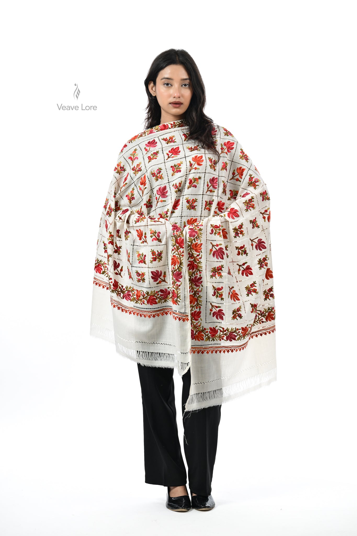 Wildflower ARI Fine Wool Stole