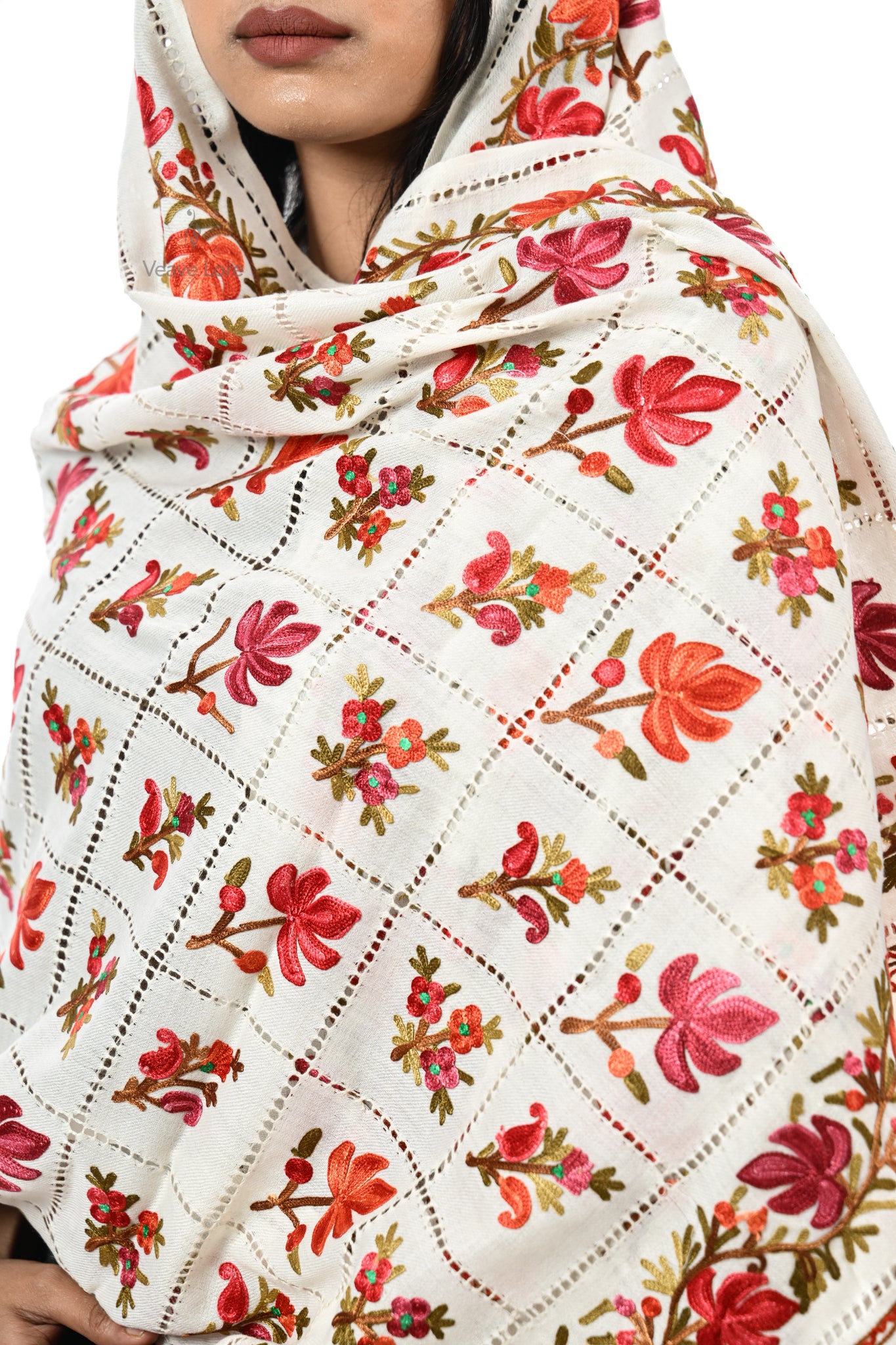 Wildflower ARI Fine Wool Stole