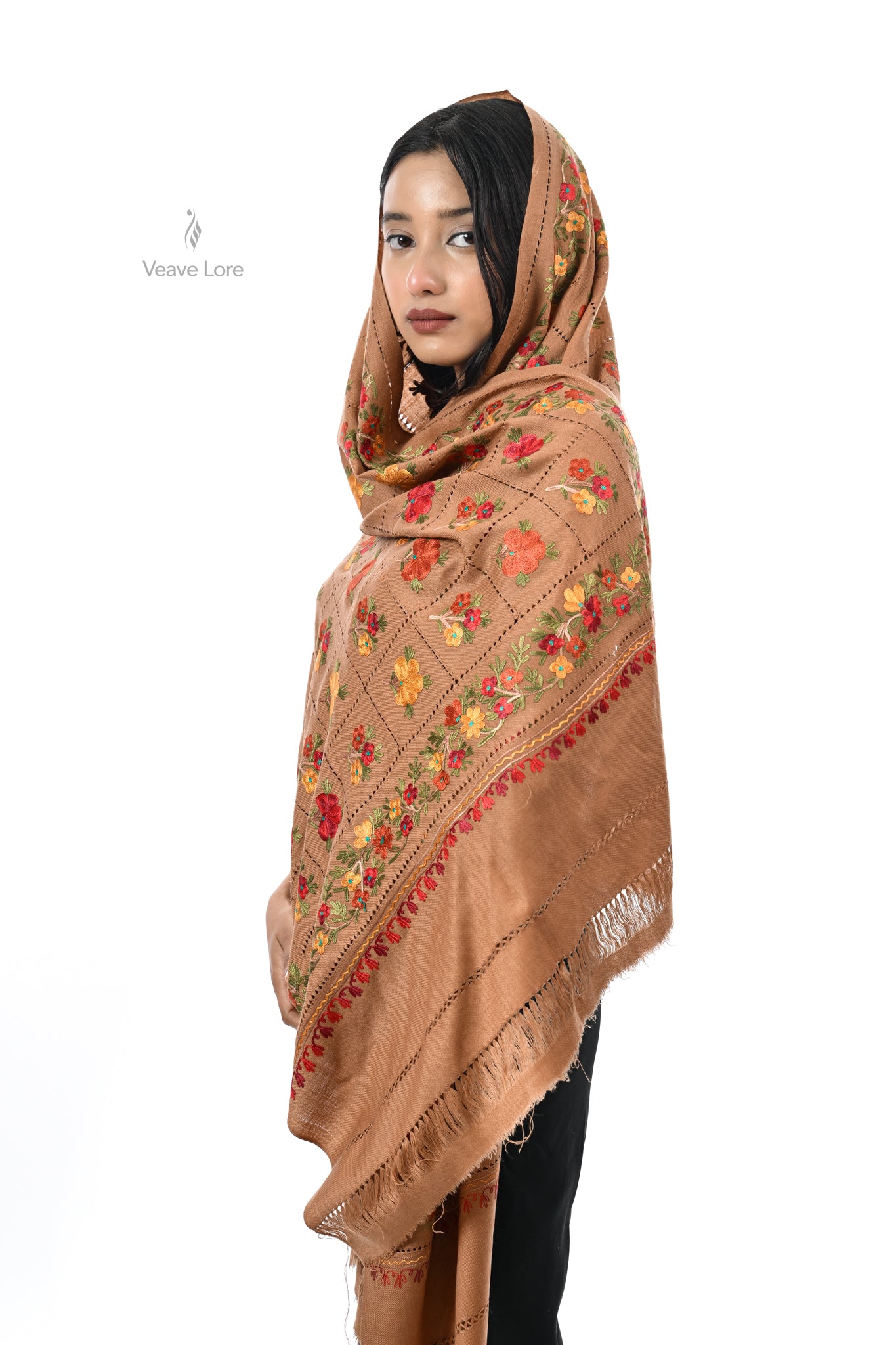 Wildflower ARI Fine Wool Stole