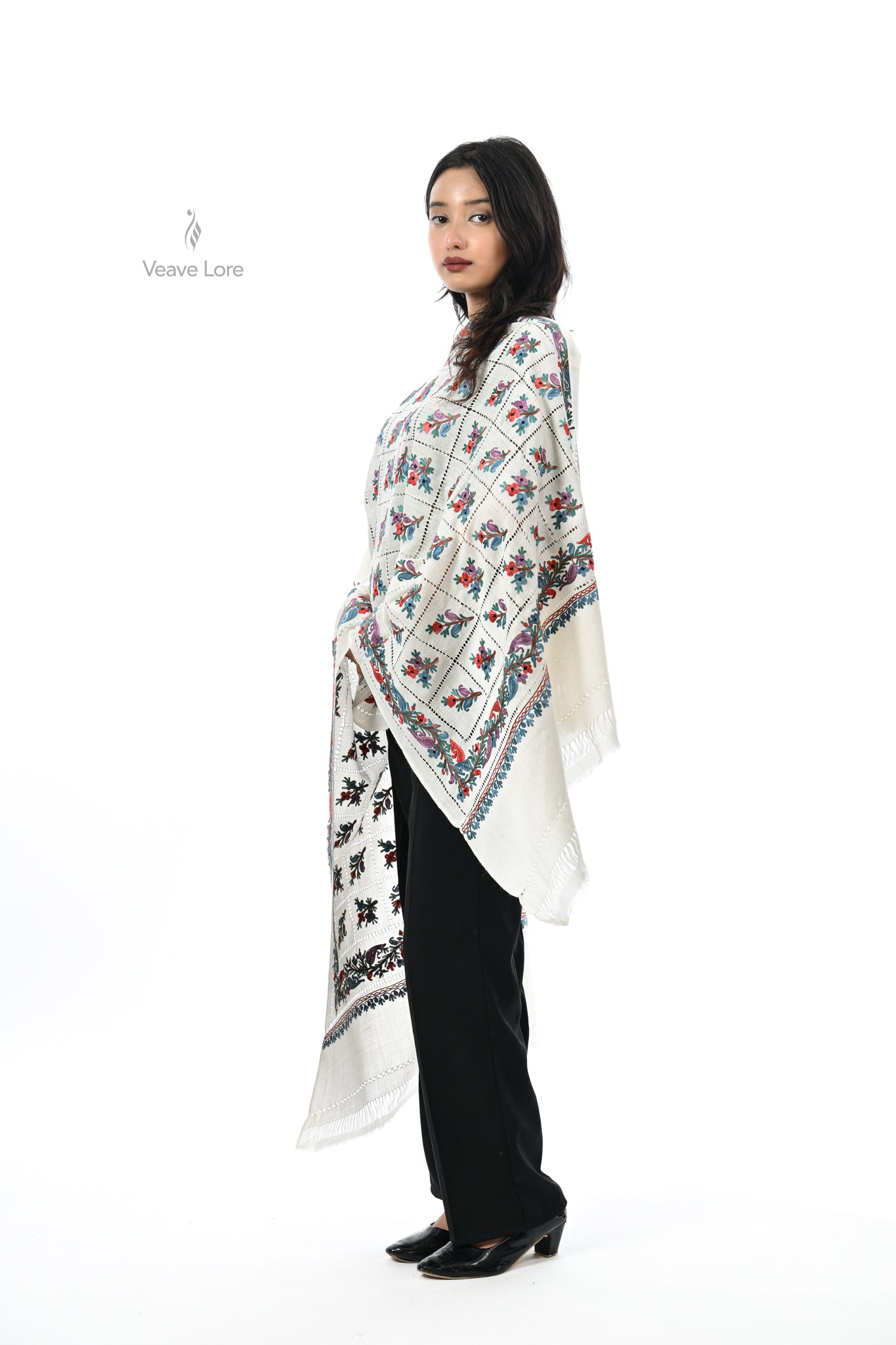 Wildflower ARI Fine Wool Stole