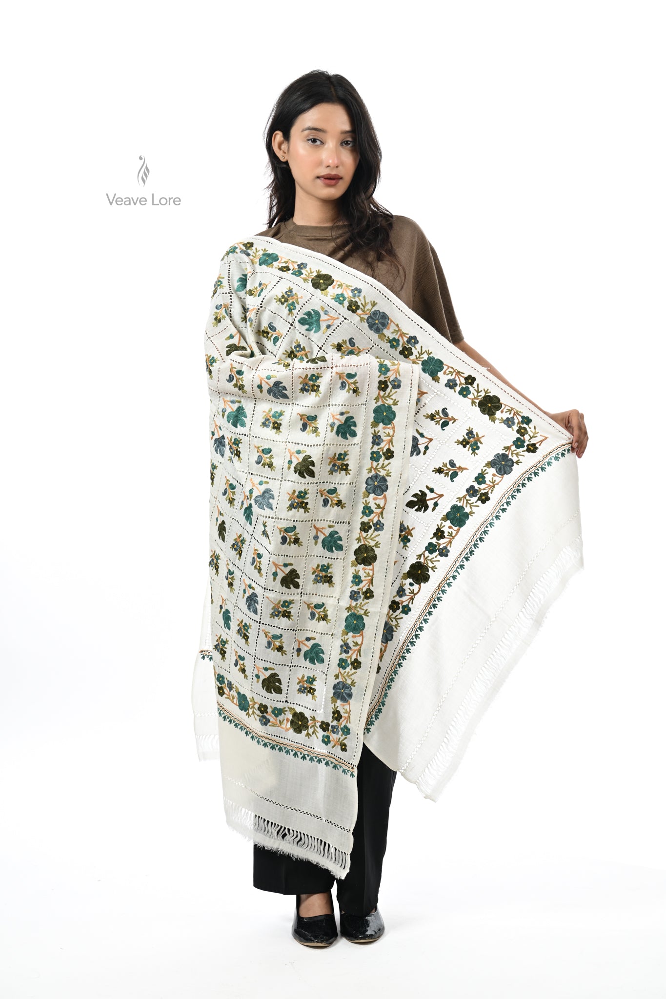 Wildflower ARI Fine Wool Stole