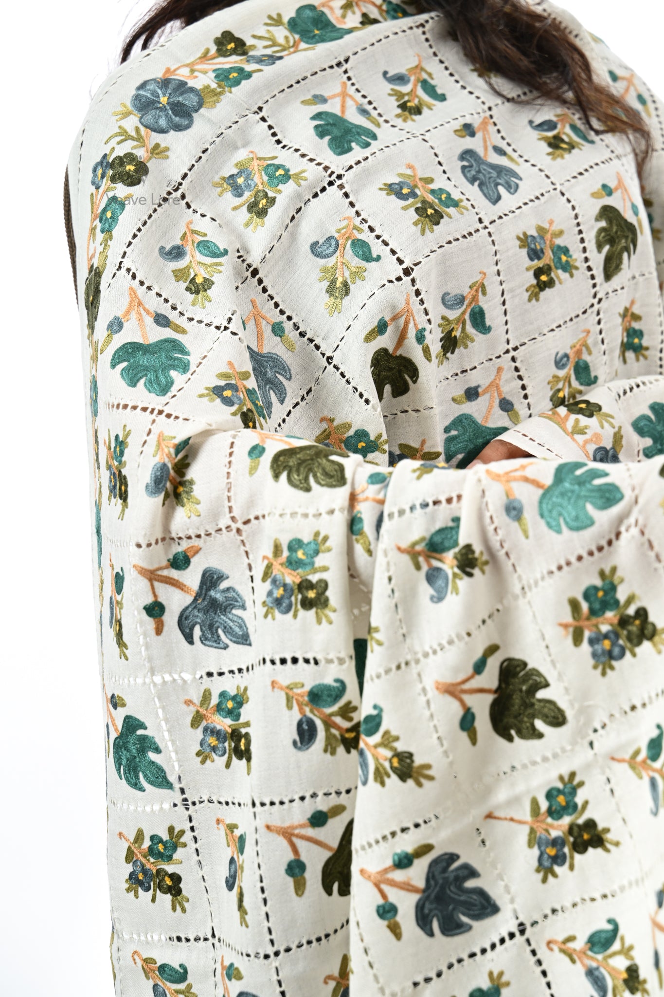Wildflower ARI Fine Wool Stole
