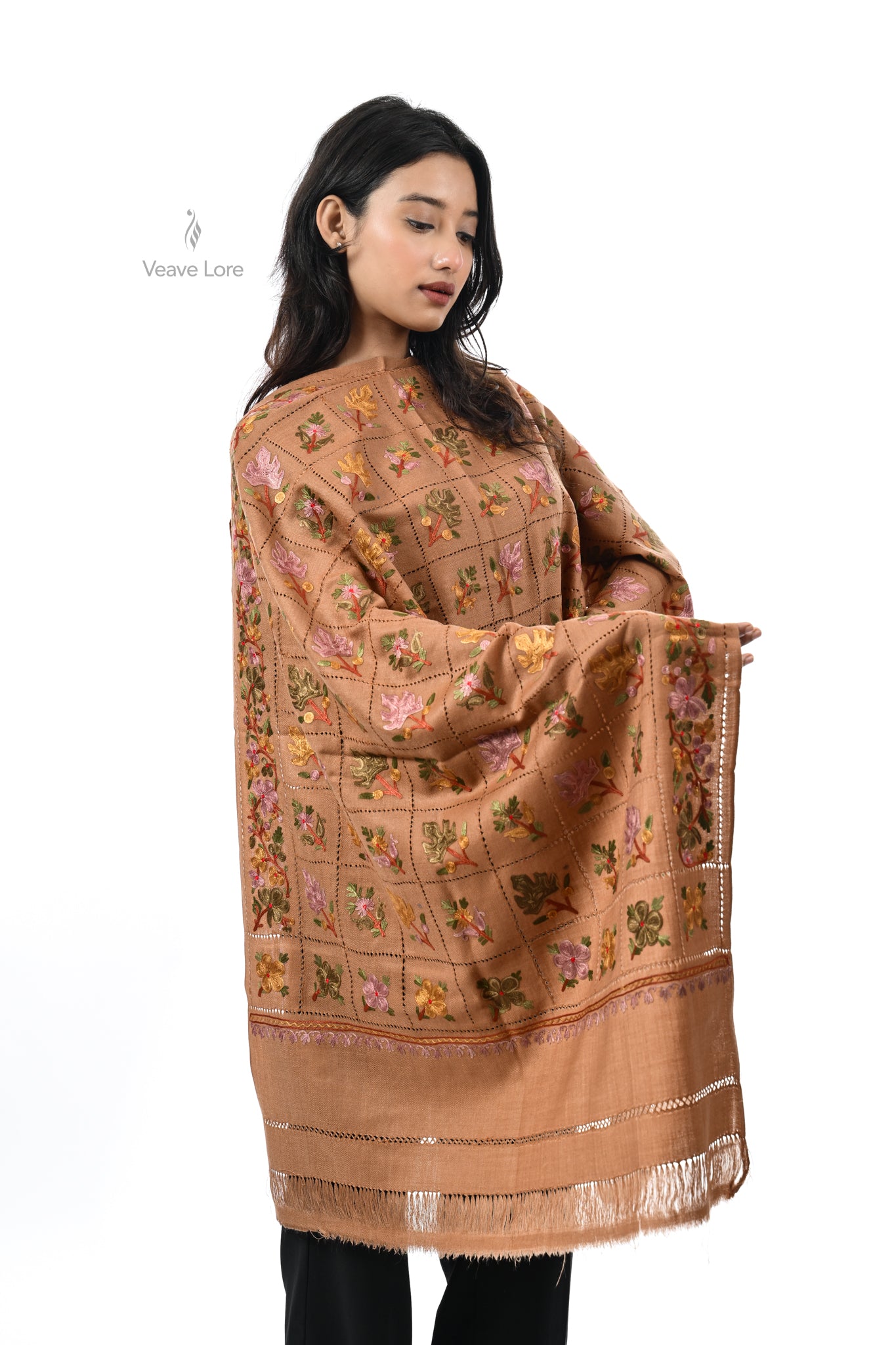 Wildflower ARI Fine Wool Stole