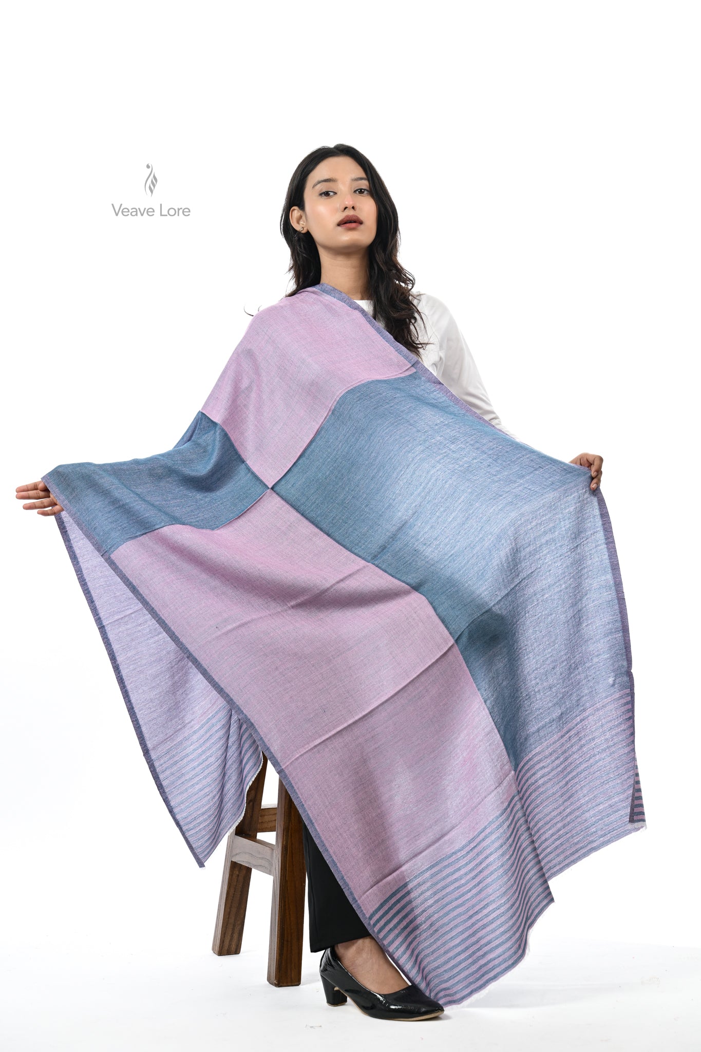 Ombre Fine Wool Stole