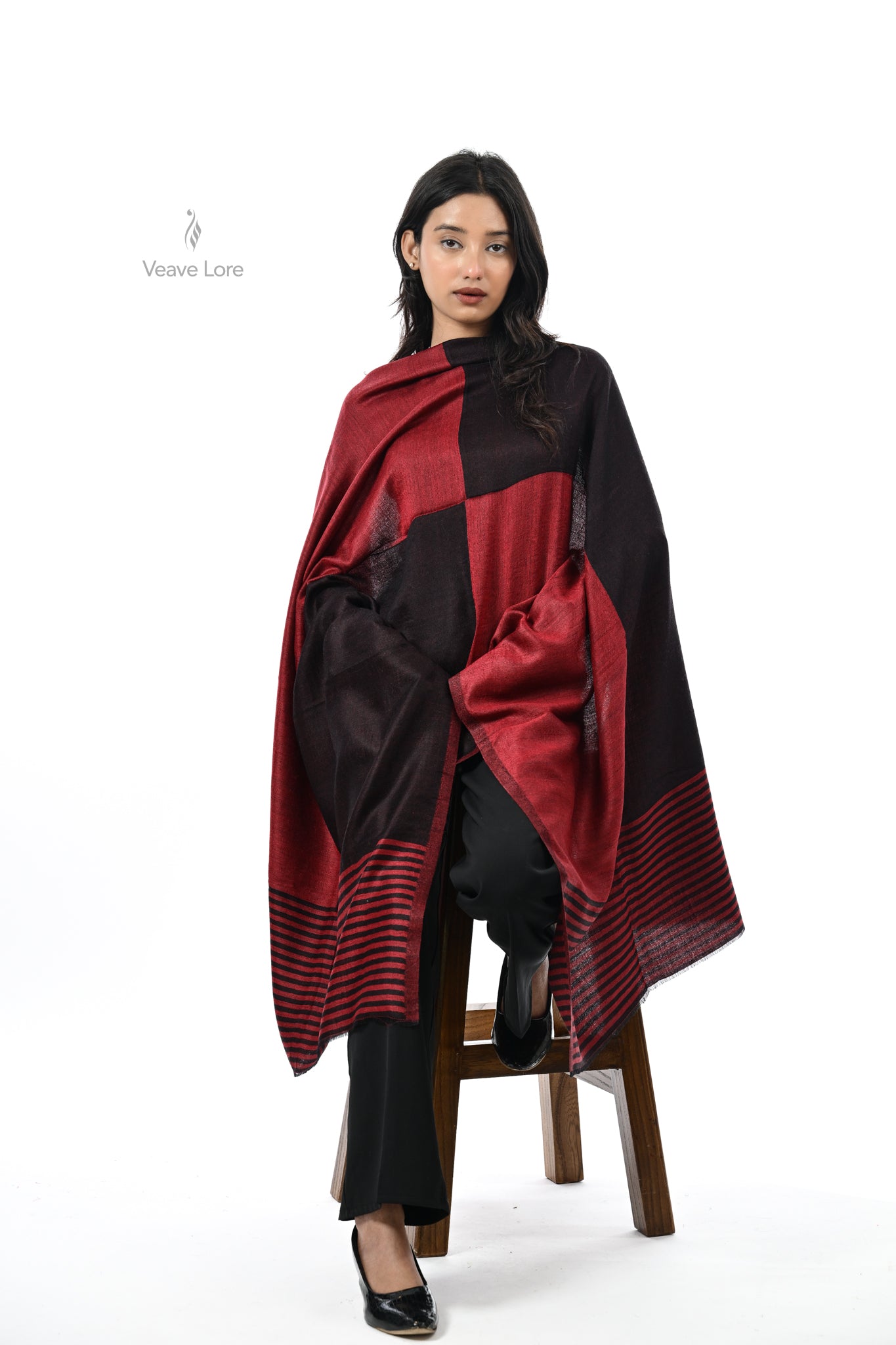 Ombre Fine Wool Stole