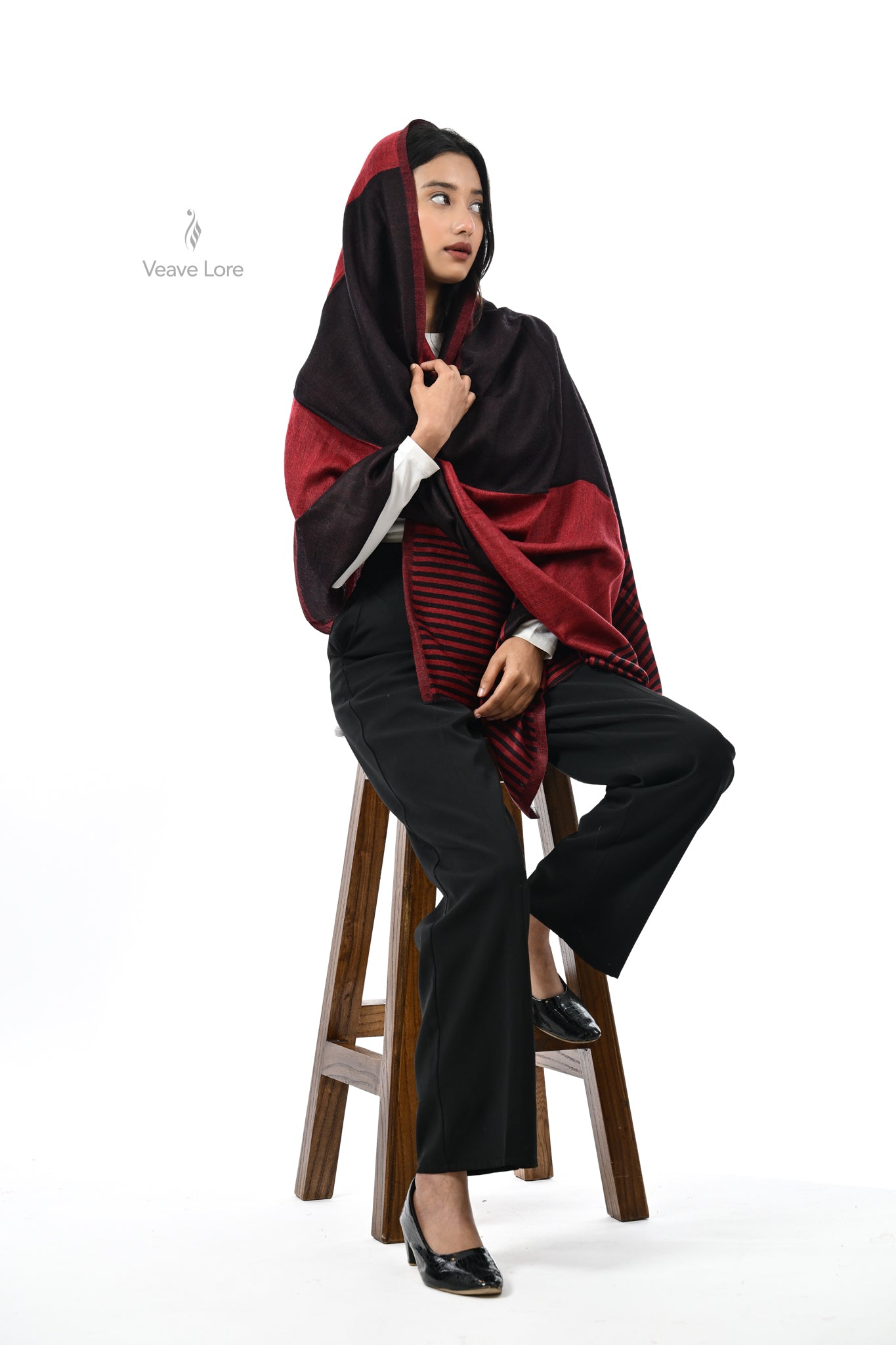Ombre Fine Wool Stole