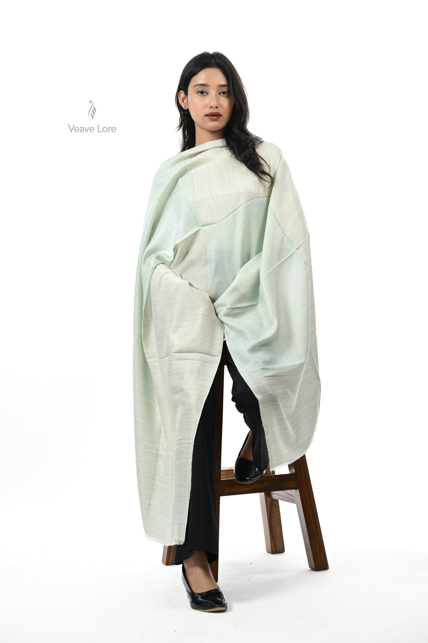 Ombre Fine Wool Stole