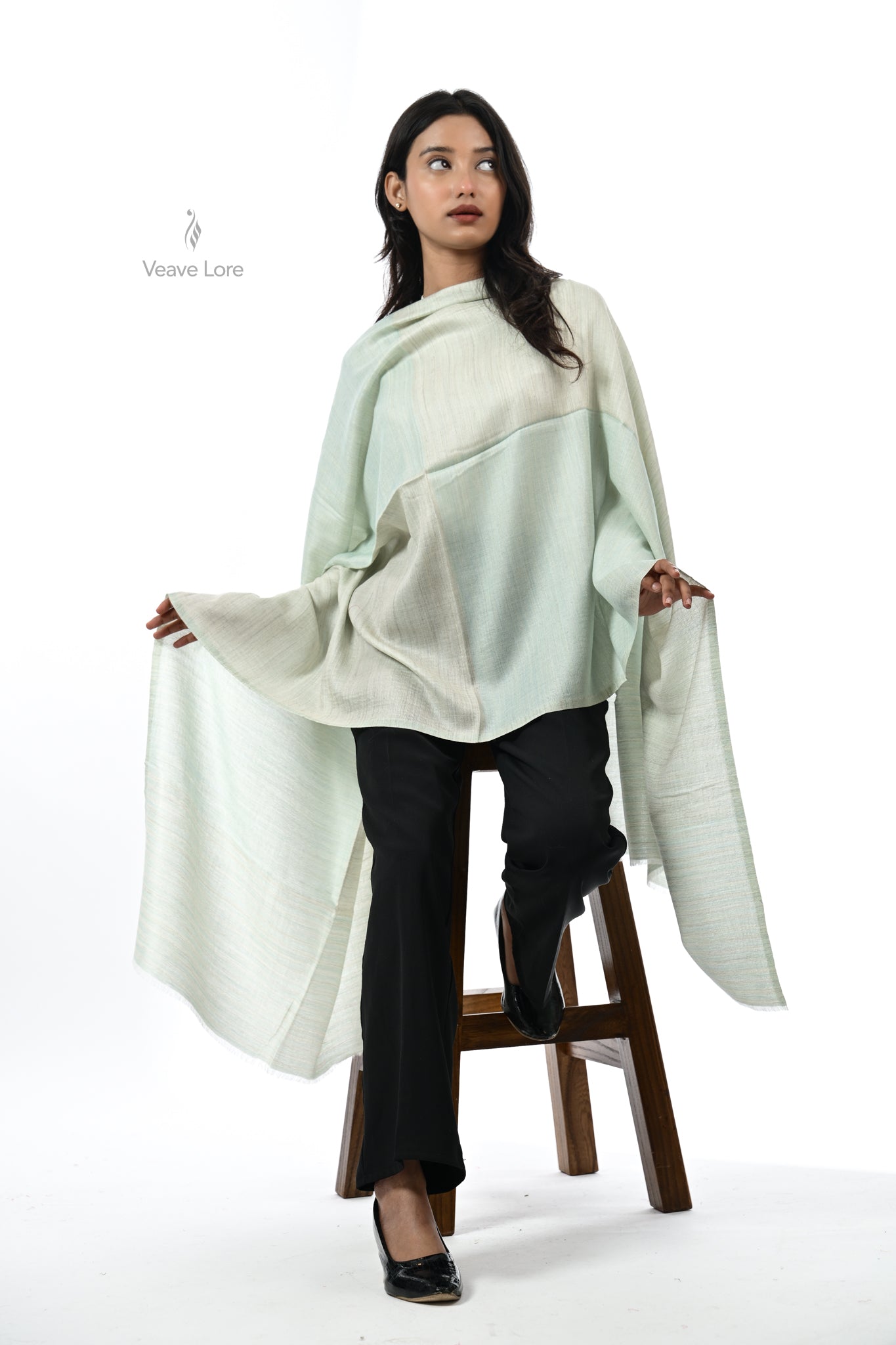 Ombre Fine Wool Stole