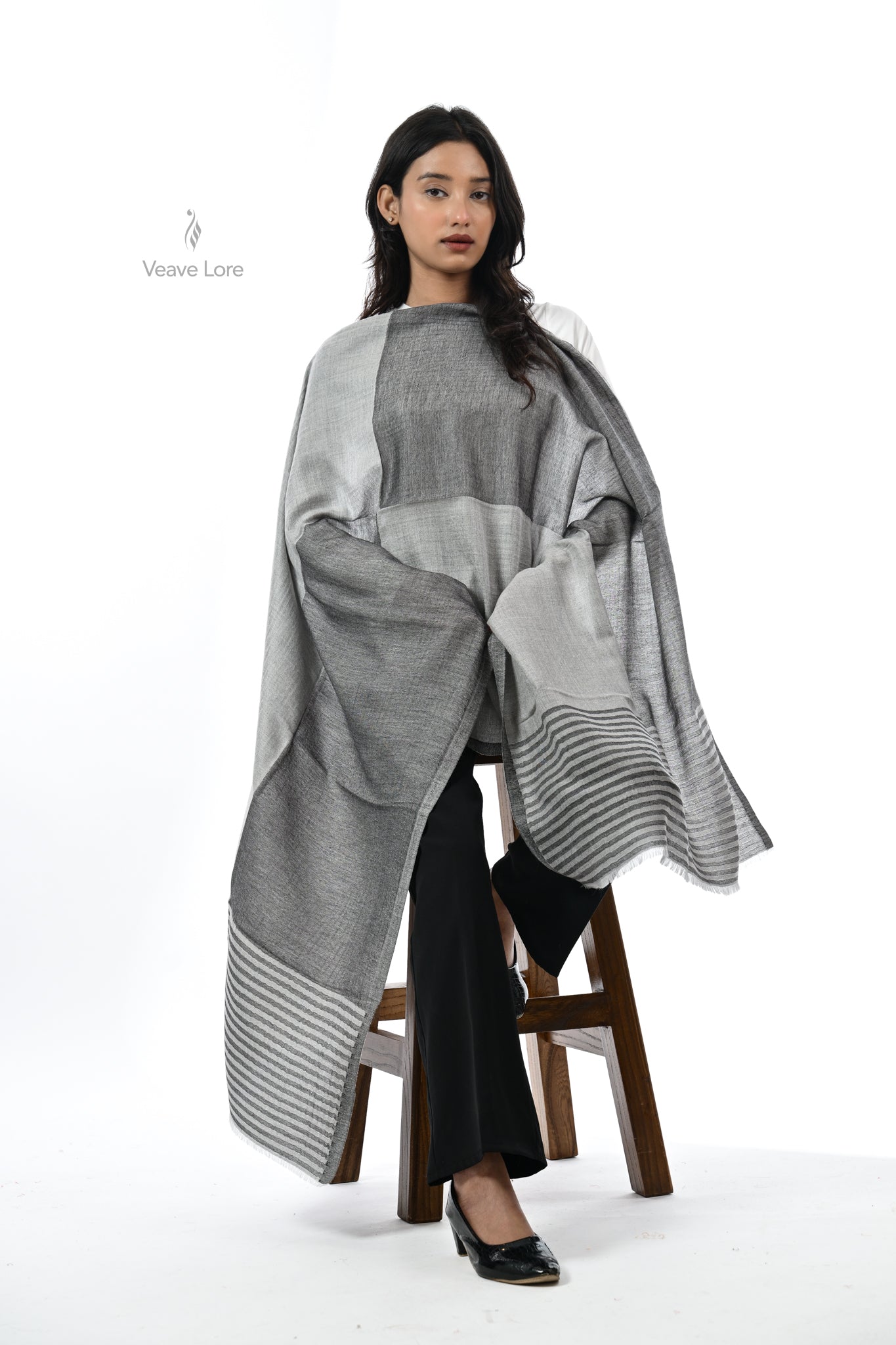 Ombre Fine Wool Stole