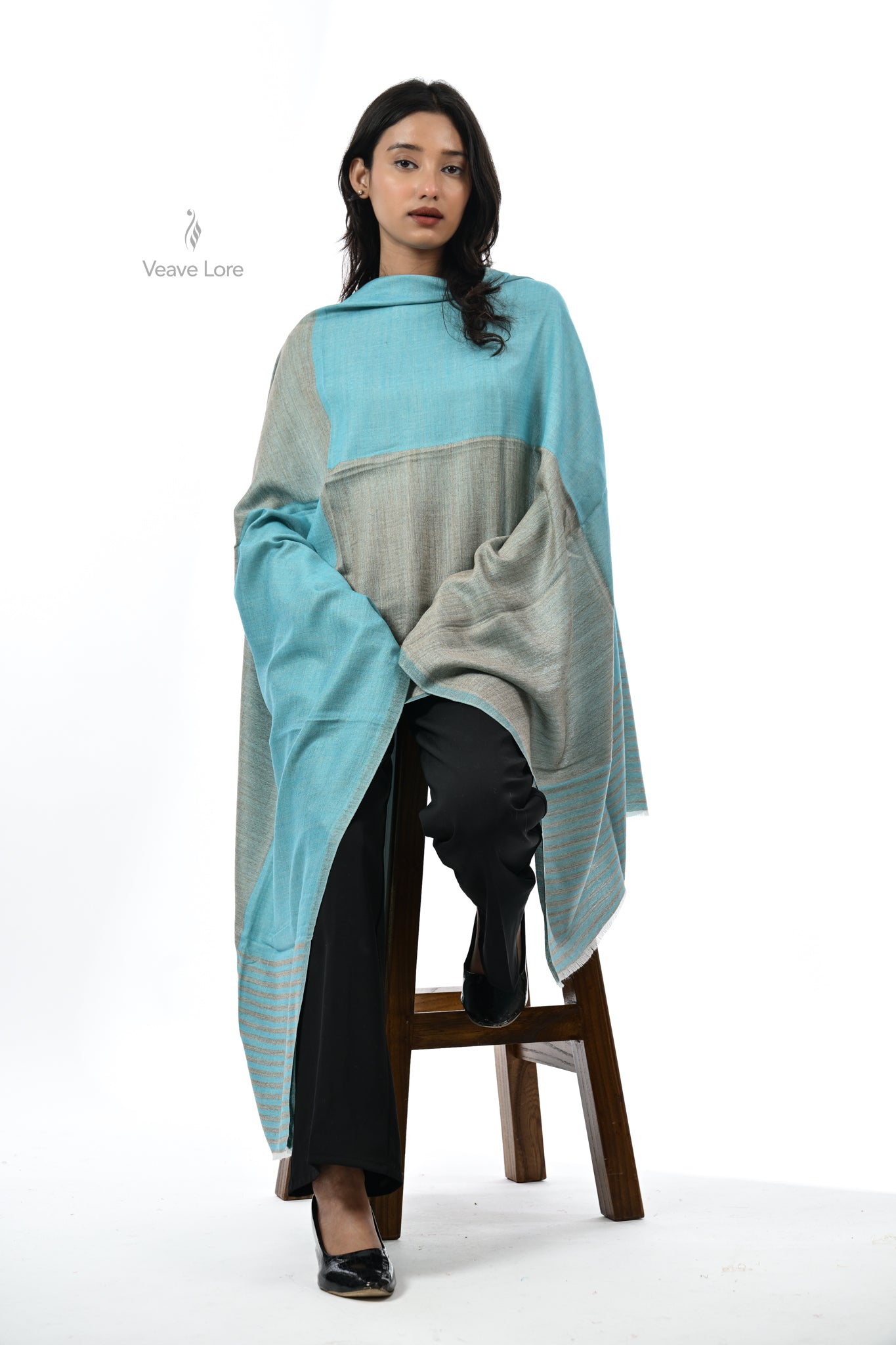 Ombre Fine Wool Stole